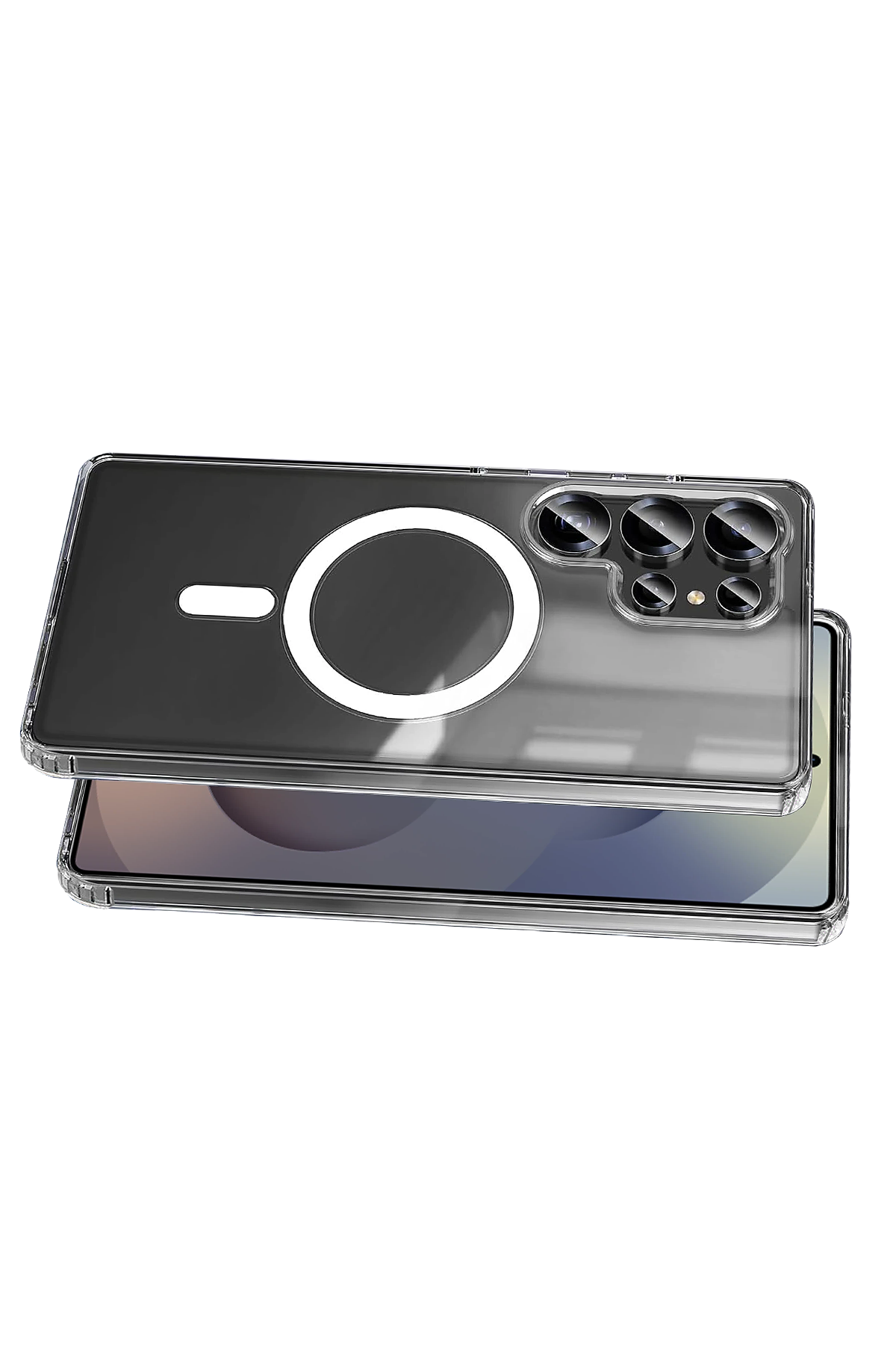 Newface Samsung Galaxy S26 Ultra Magneticsafe Şeffaf Silikon - Şeffaf — görsel 3