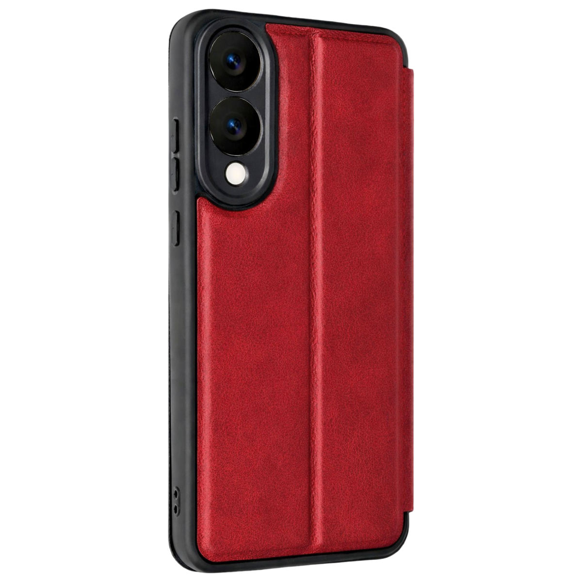 Newface Samsung Galaxy S25 Edge Flip Cover - Kırmızı — görsel 9