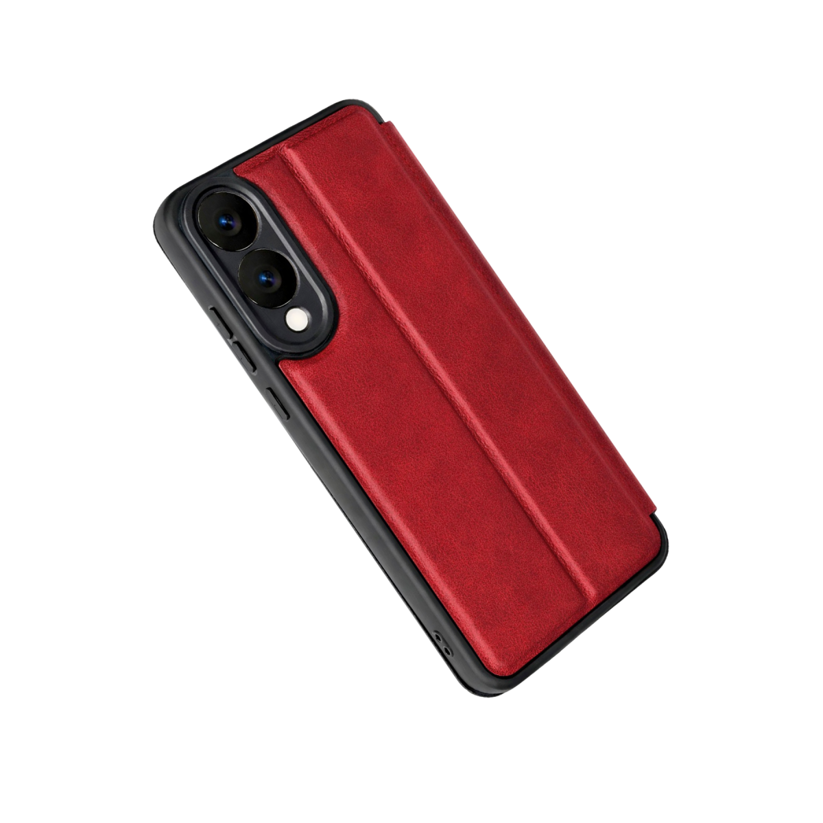Newface Samsung Galaxy S25 Edge Flip Cover - Kırmızı — görsel 10