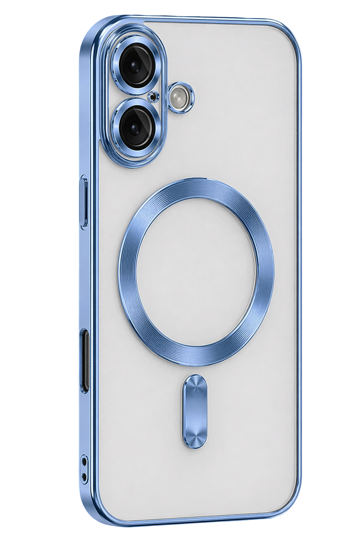 Newface Apple iPhone 16 Kılıf Kross Magneticsafe Kapak - Sierra Blue