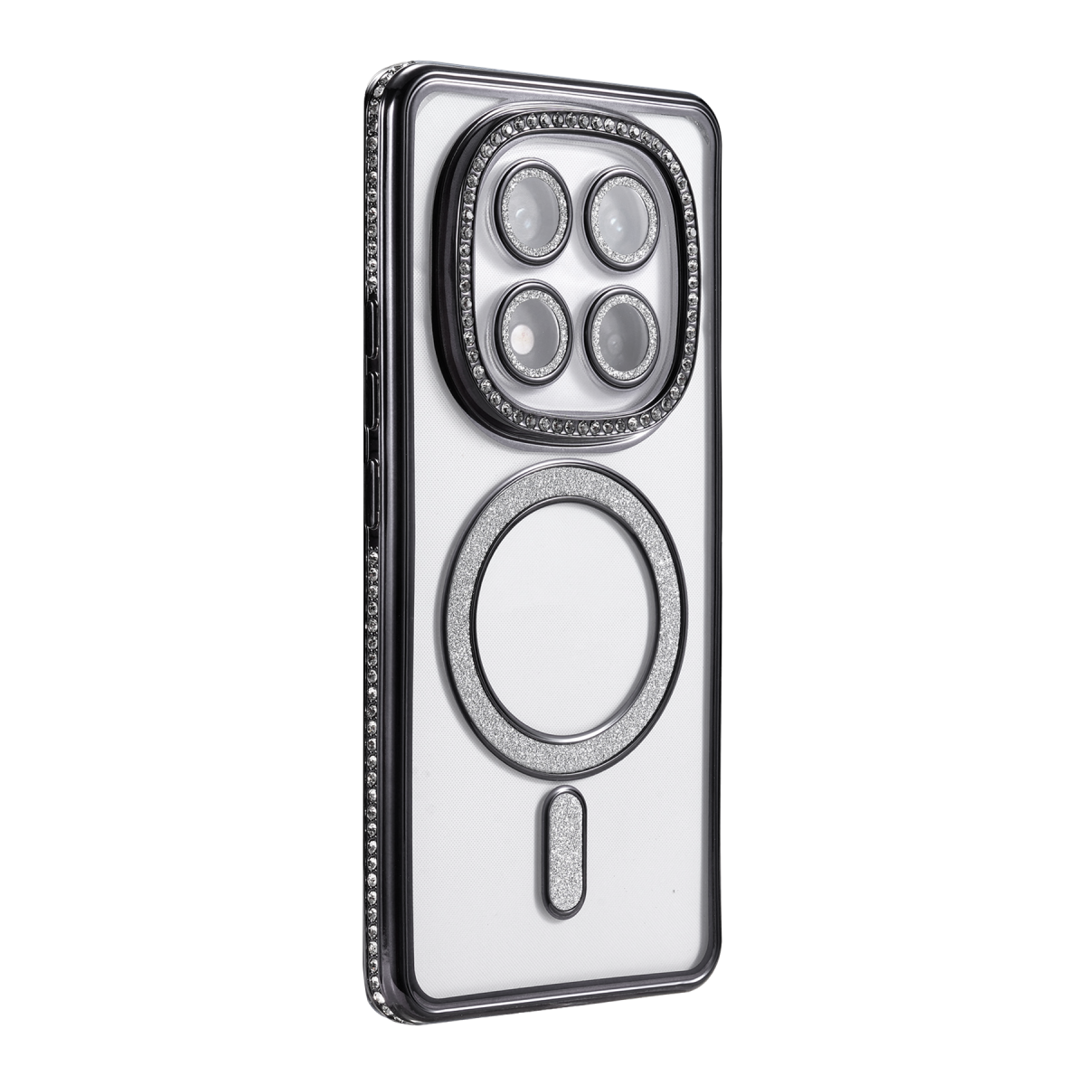 Newface Xiaomi Redmi Note 15 Pro 4G Joke Simli Magneticsafe Kılıf - Siyah