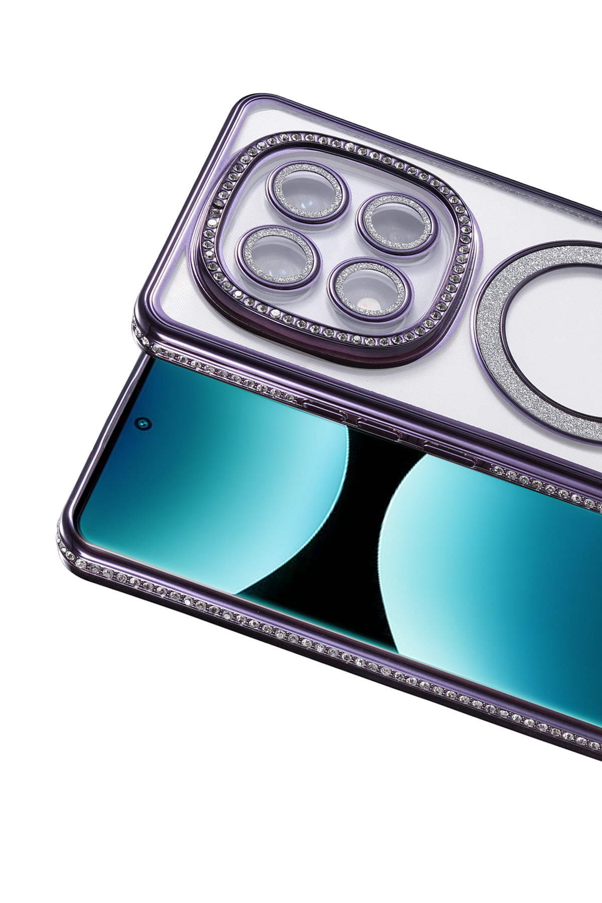 Newface Xiaomi Redmi Note 15 Pro 4G Joke Simli Magneticsafe Kılıf - Derin Mor — görsel 2