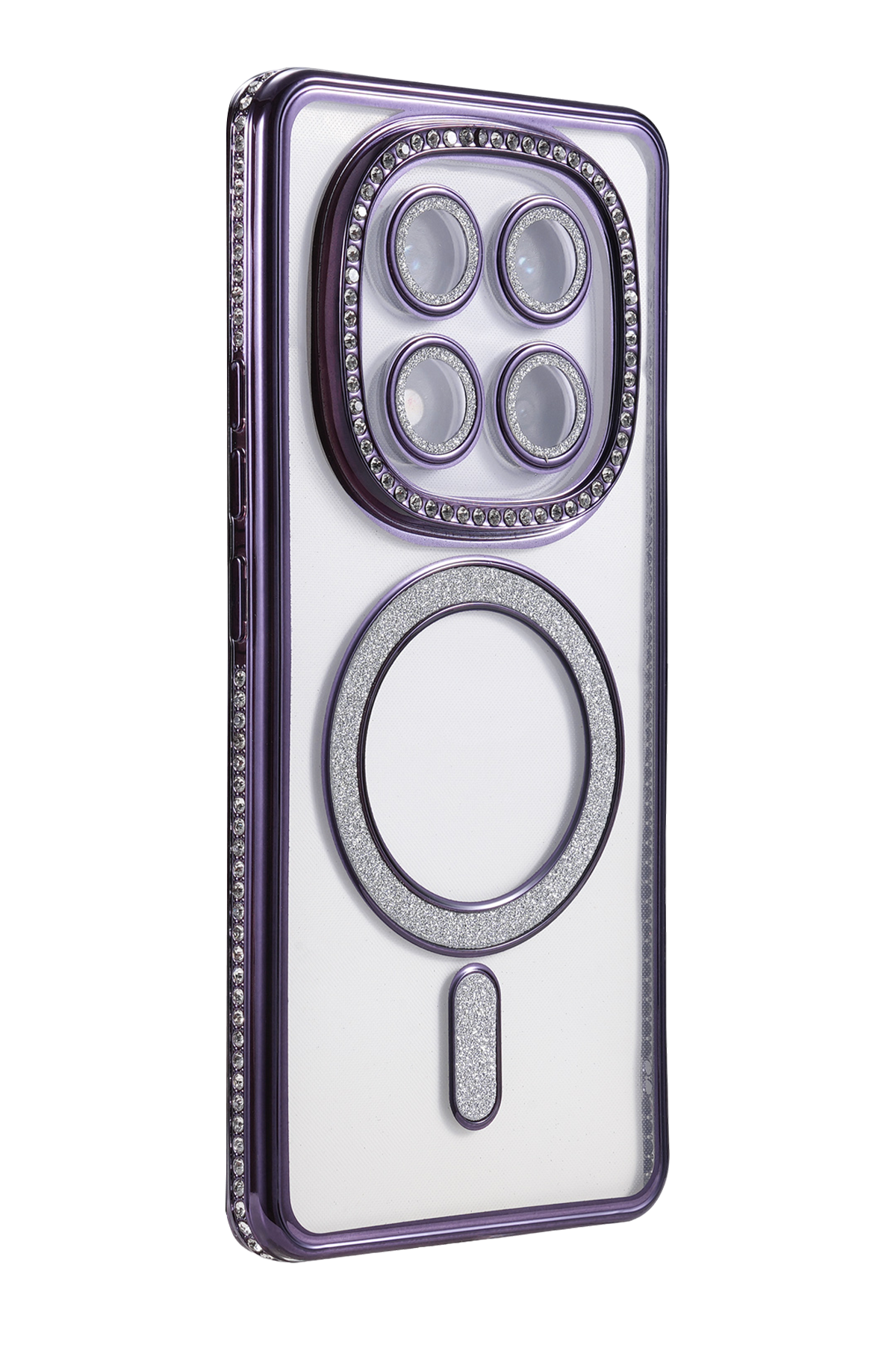 Newface Xiaomi Redmi Note 15 Pro 5G Joke Simli Magneticsafe Kılıf - Derin Mor — görsel 3