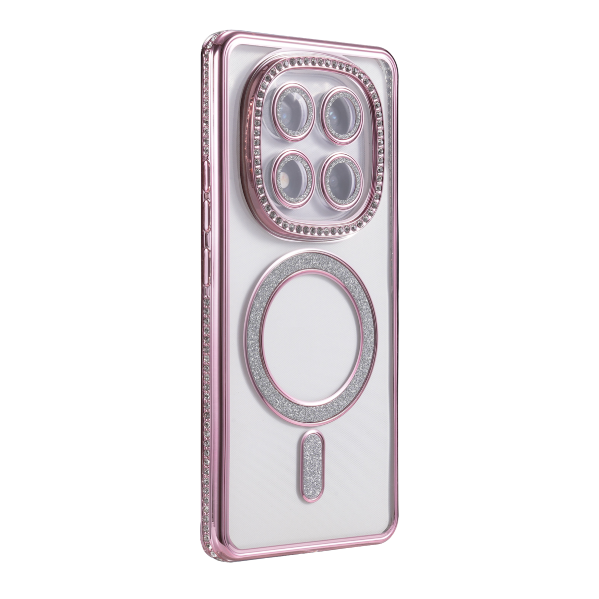 Xiaomi Redmi Note 15 Pro 5G Joke Simli Magneticsafe Kılıf - Pembe