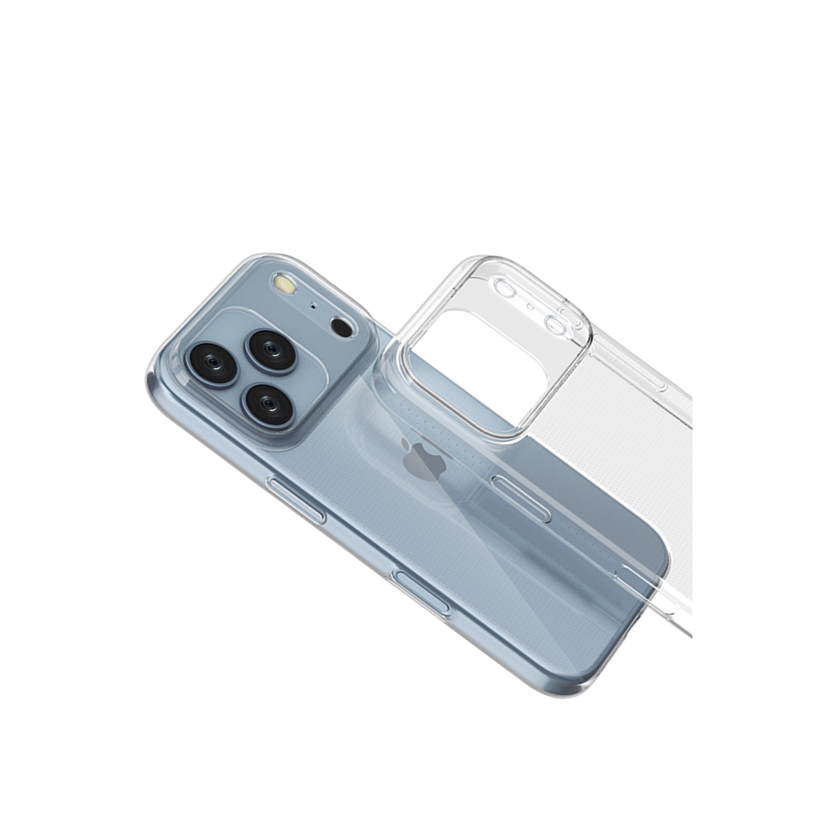 Newface Apple iPhone 17 Pro Lüx Şeffaf Silikon - Şeffaf — görsel 9