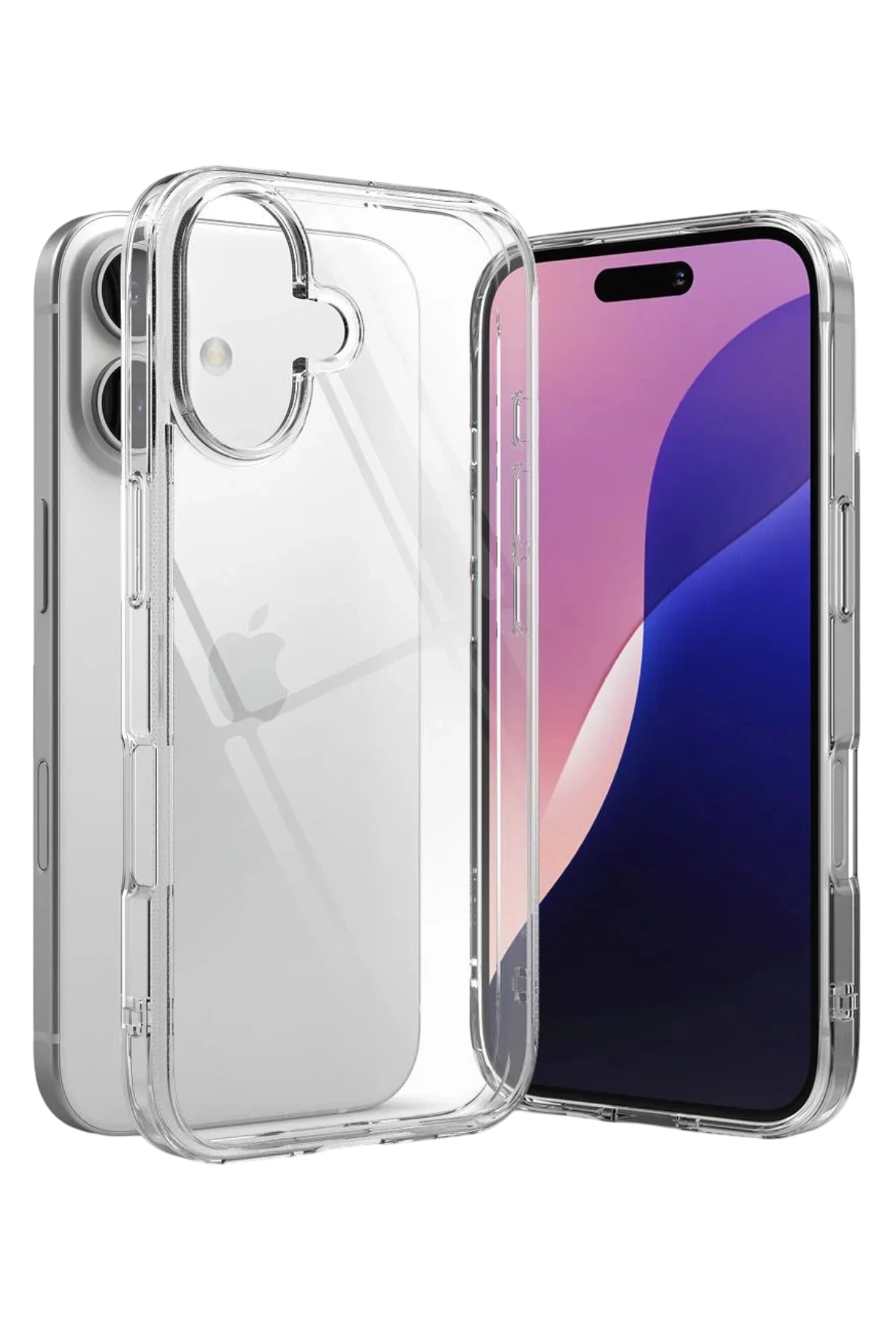 Newface Apple iPhone 17 Lüx Şeffaf Silikon - Şeffaf
