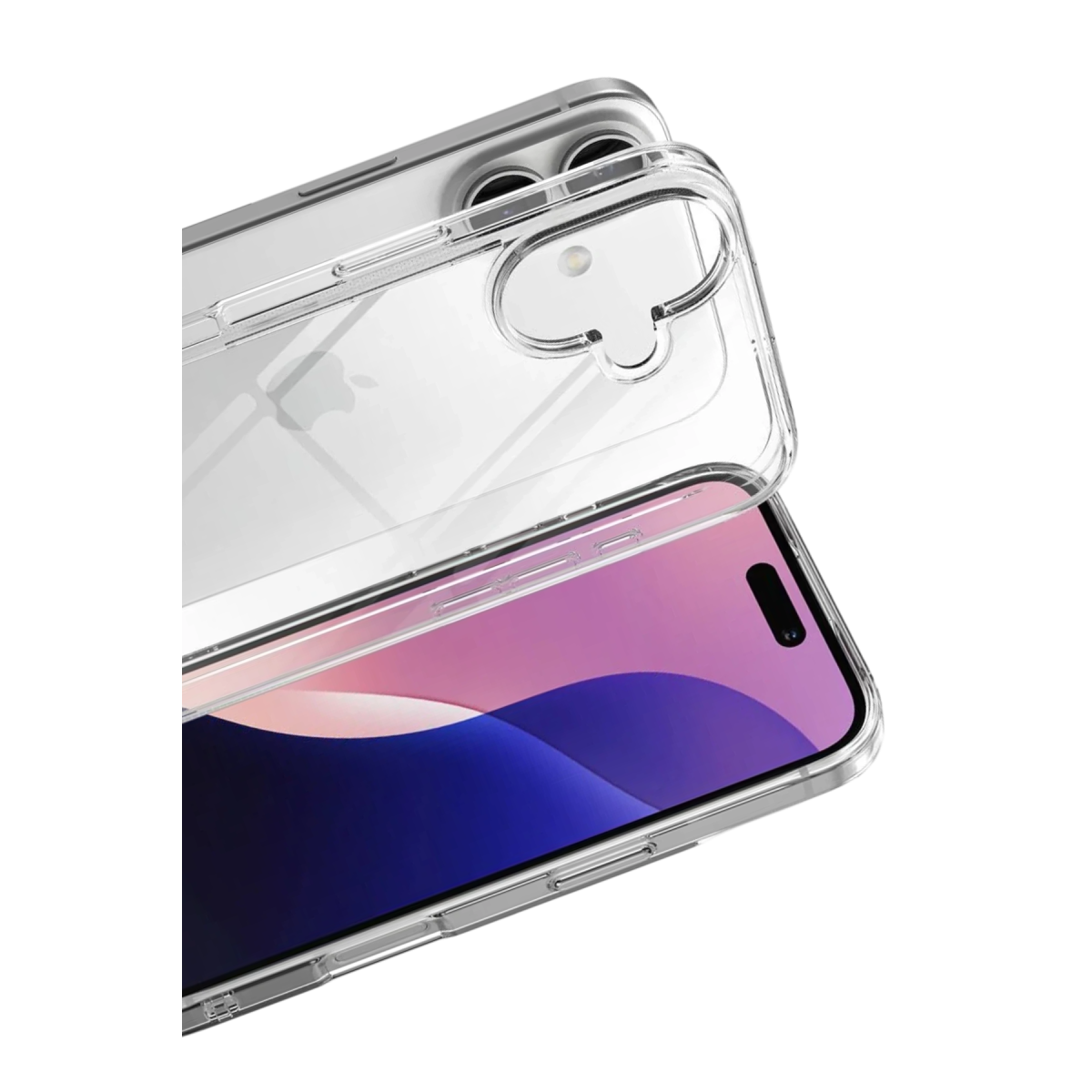 Newface Apple iPhone 17 Lüx Şeffaf Silikon - Şeffaf — görsel 4