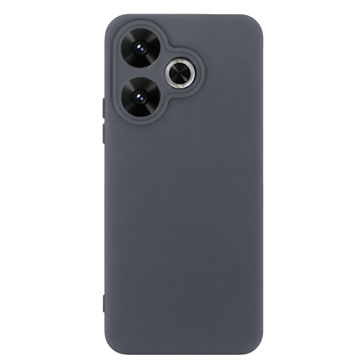 Newface Xiaomi Redmi 13 4G Kılıf First Silikon - Gri