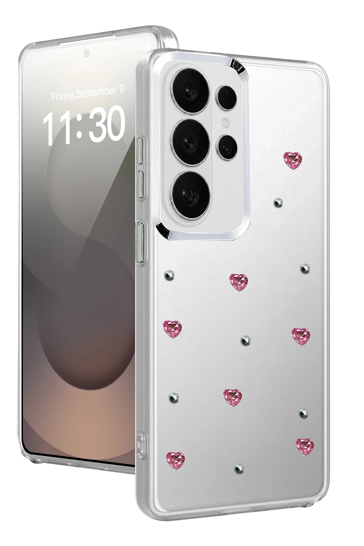 Newface Samsung Galaxy S26 Ultra Fiyonk Desenli Kapak - Desen 3