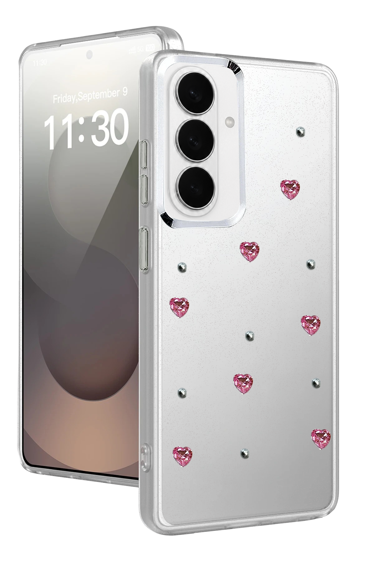 Newface Samsung Galaxy S26 Fiyonk Desenli Kapak - Desen 3