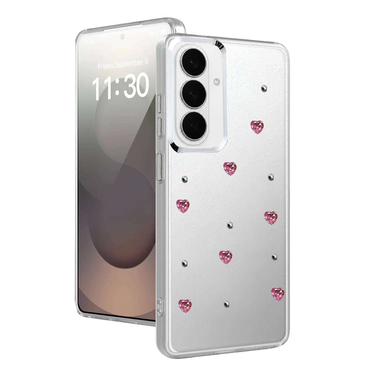 Samsung Galaxy S26 Plus Fiyonk Desenli Kapak - Desen 3