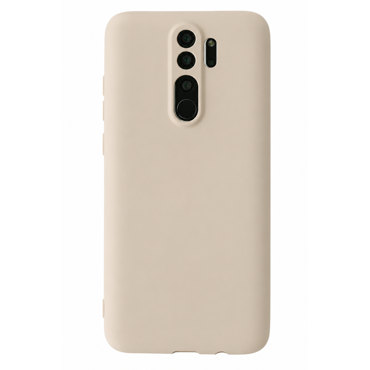 Newface Xiaomi Redmi Note 8 Pro Kılıf First Silikon - Krem