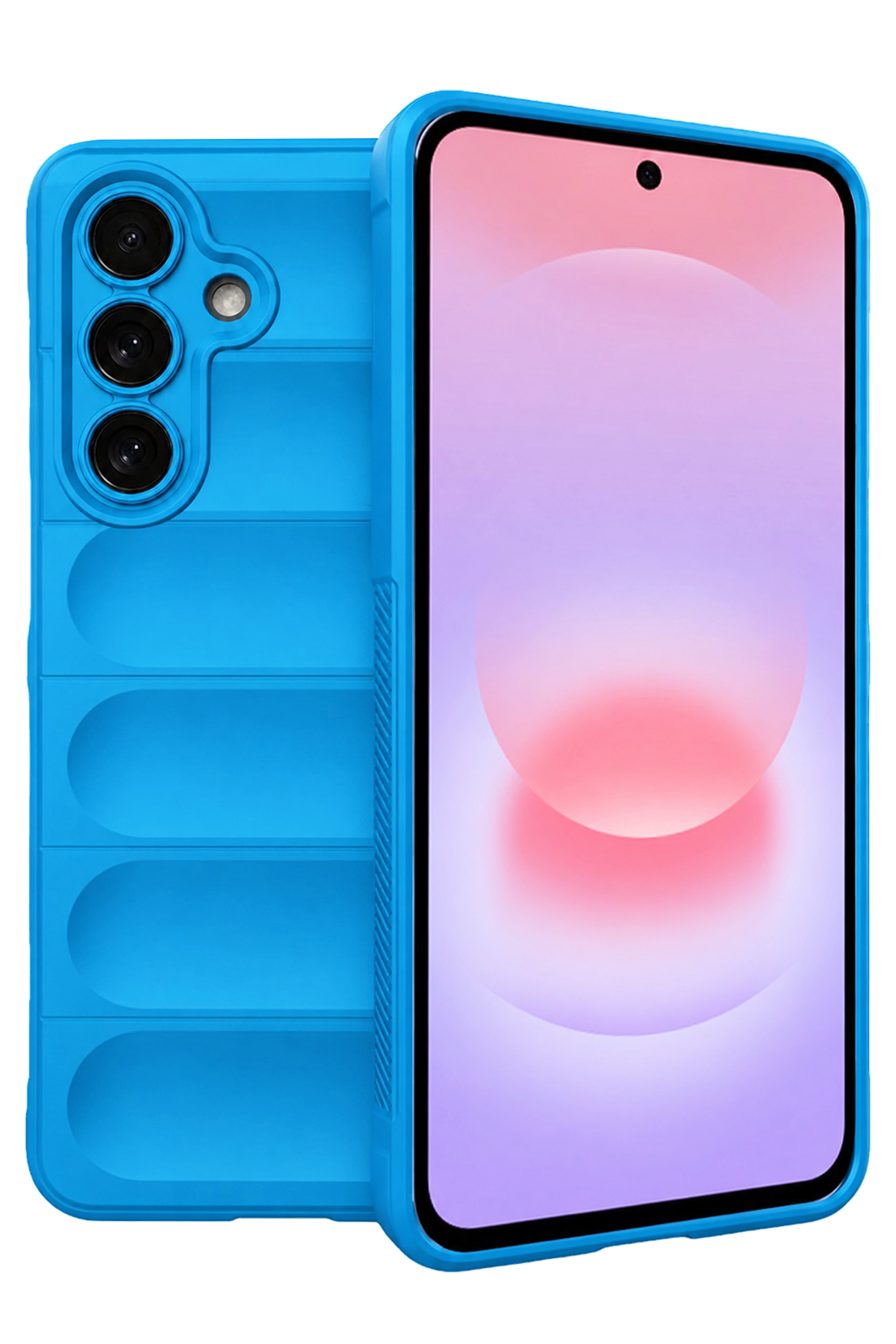 Newface Samsung Galaxy A37 5G Optimum Silikon - Mavi