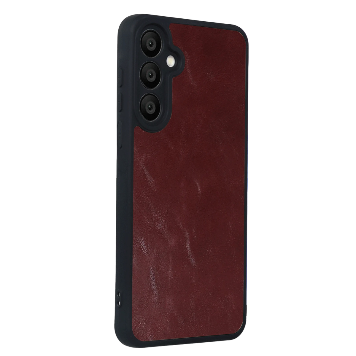 Newface Samsung Galaxy A57 5G Aras Deri Kapak - Bordo