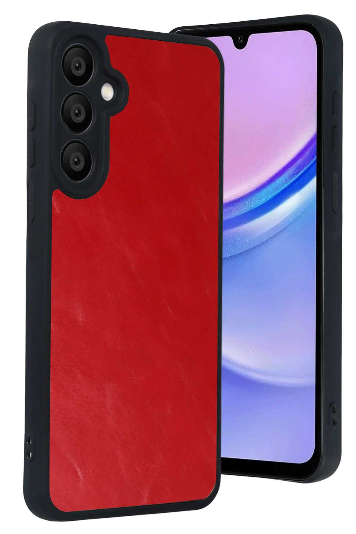 Newface Samsung Galaxy A57 5G Aras Deri Kapak - Kırmızı