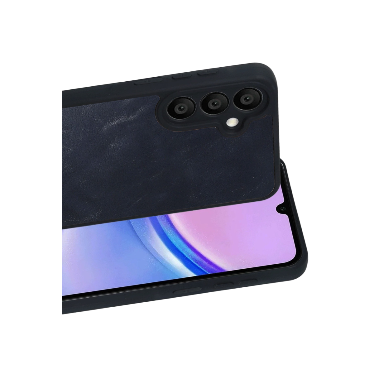 Newface Samsung Galaxy A57 5G Aras Deri Kapak - Lacivert