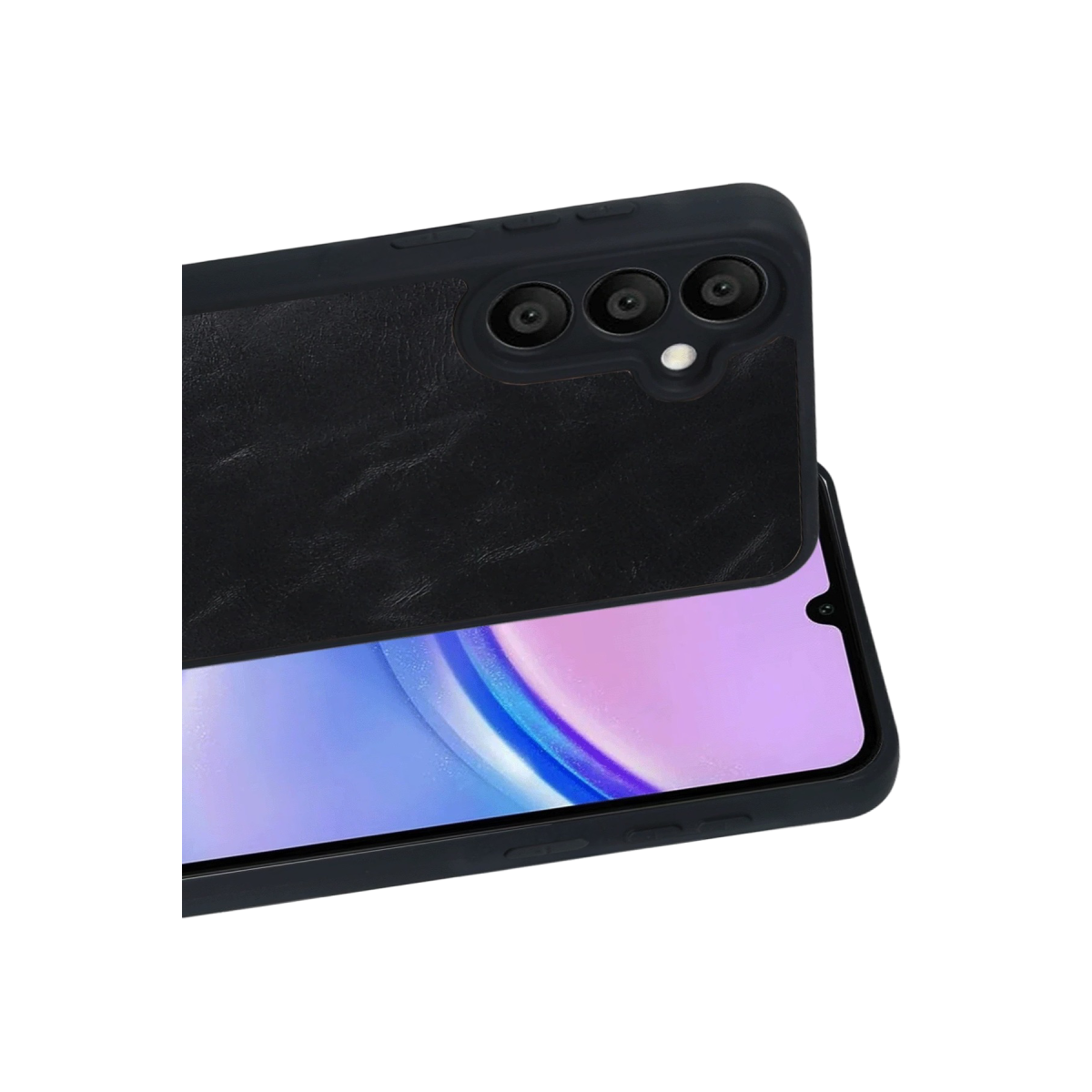 Newface Samsung Galaxy A57 5G Aras Deri Kapak - Siyah