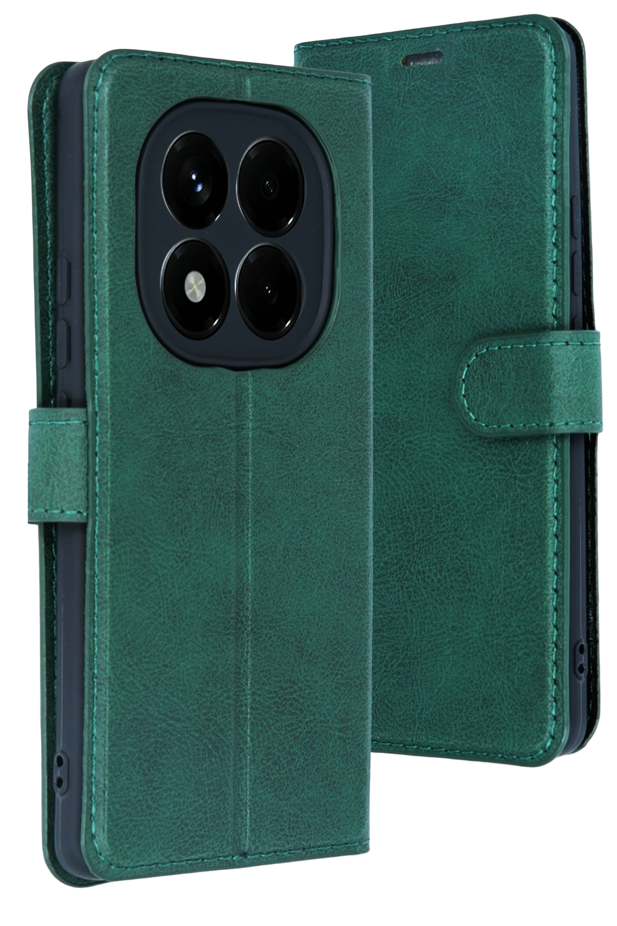 Newface Xiaomi Redmi Note 15 Pro 4G Trend S Plus Kapaklı Kılıf - Yeşil