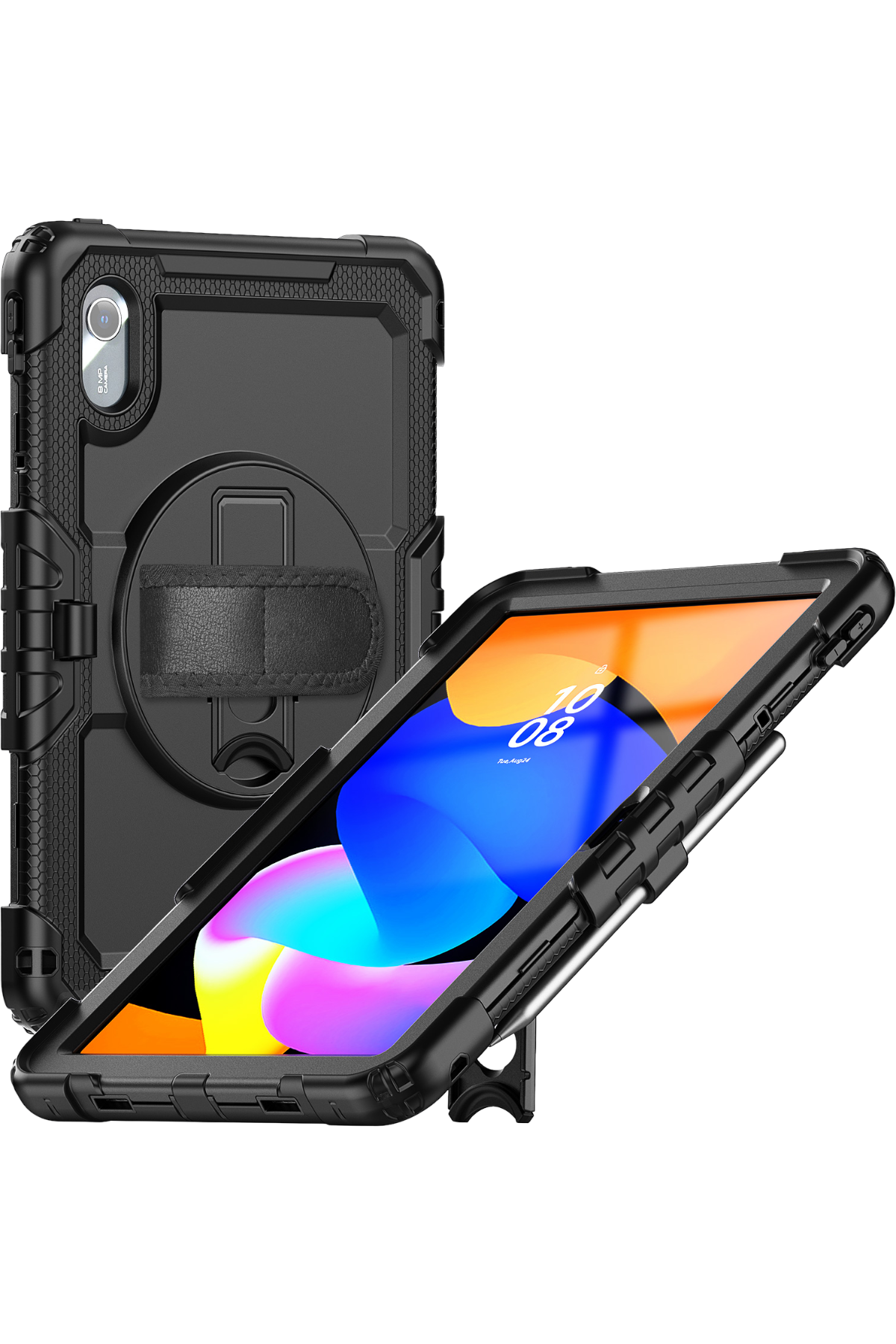 Newface Lenovo Tab M11 TB330FU Kılıf Amazing Tablet Kapak - Siyah — görsel 2