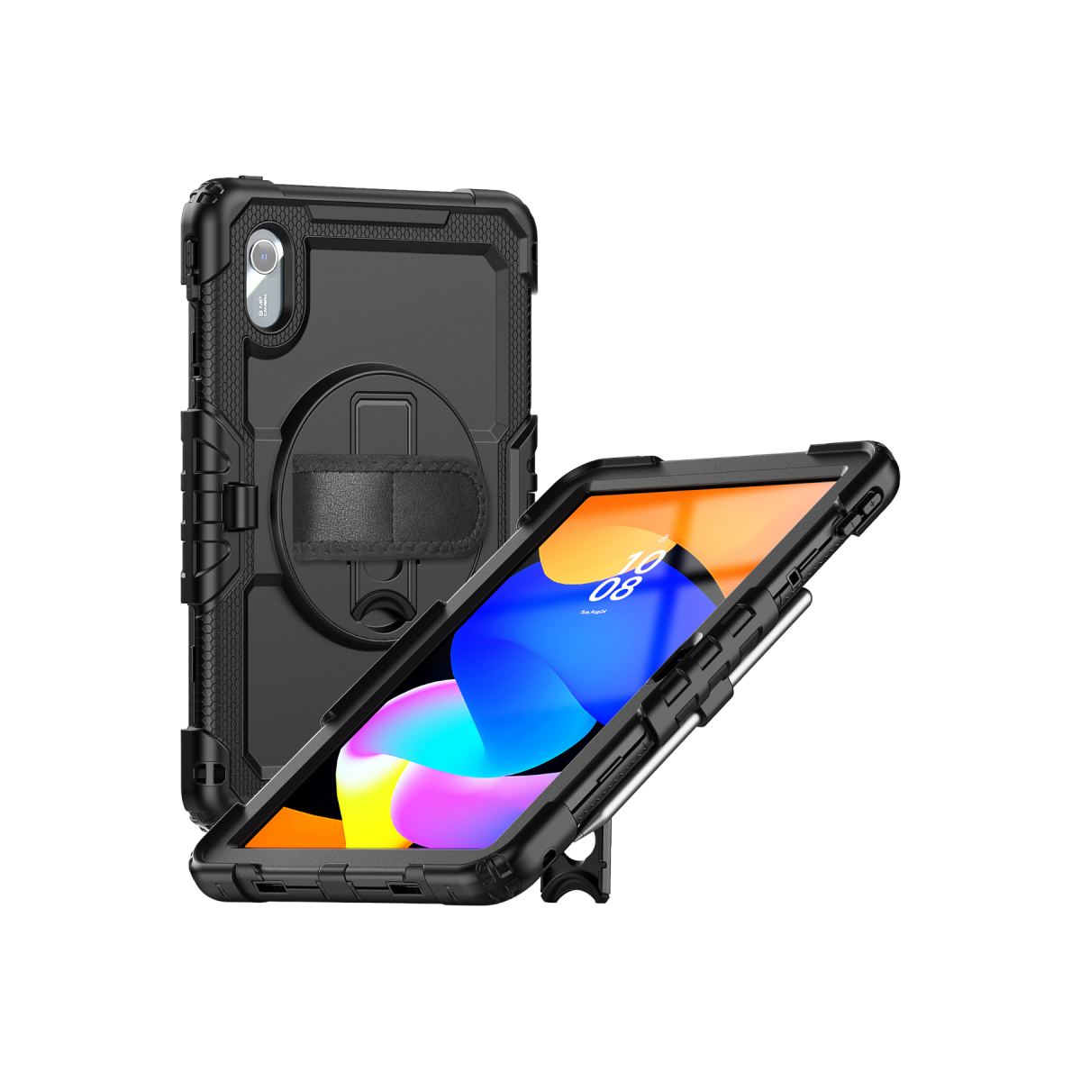 Newface Lenovo Tab M11 TB330FU Kılıf Amazing Tablet Kapak - Siyah — görsel 12