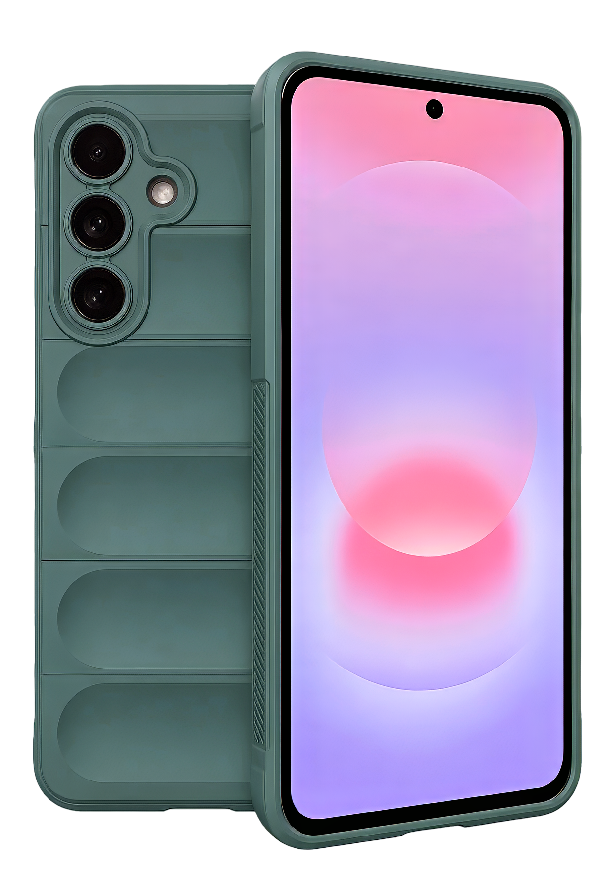 Newface Samsung Galaxy A57 5G Optimum Silikon - Koyu Yeşil