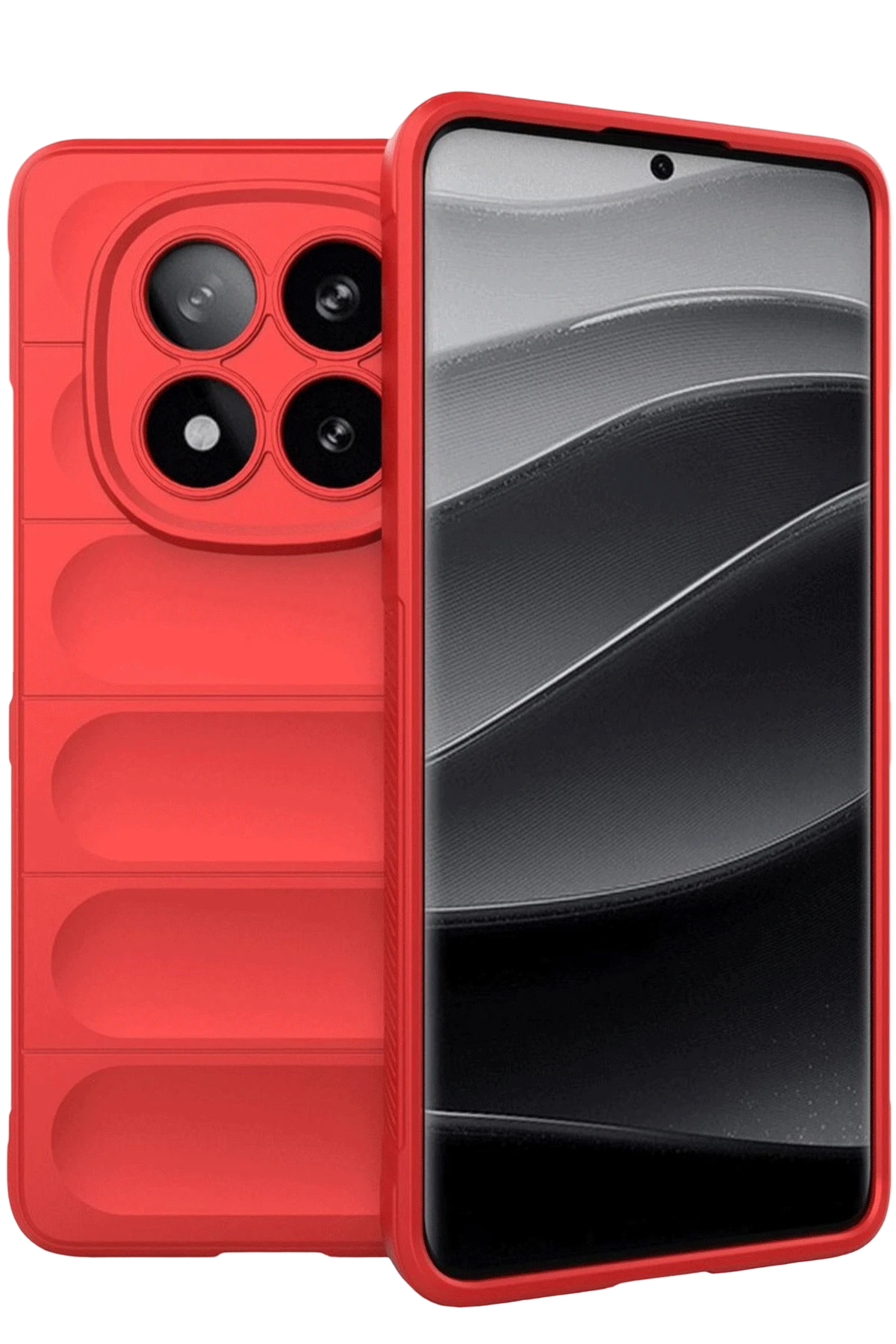 Newface Xiaomi Redmi Note 15 Pro 4G Optimum Silikon - Kırmızı
