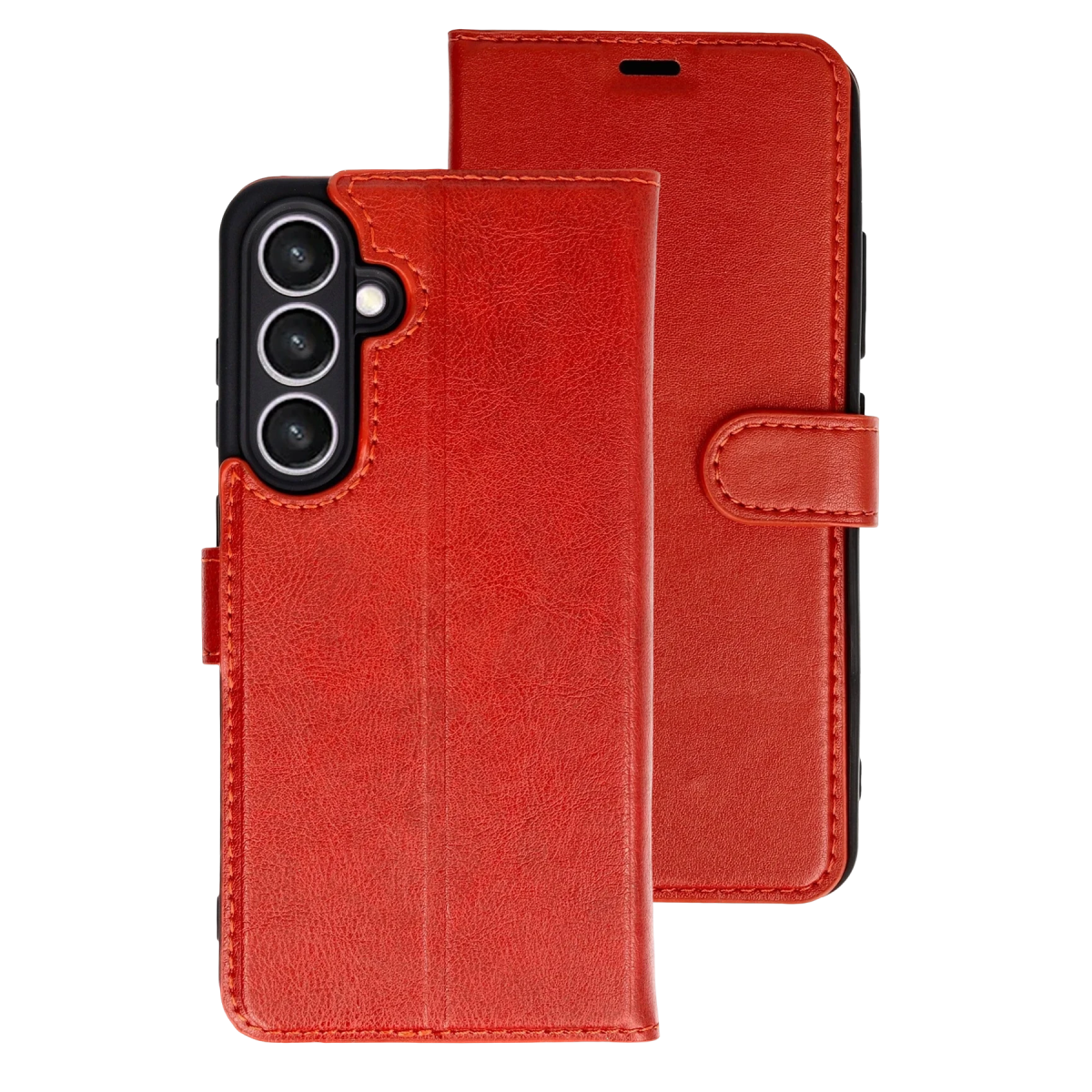 Newface Samsung Galaxy A57 5G Trend S Plus Kapaklı Kılıf - Kırmızı — görsel 4