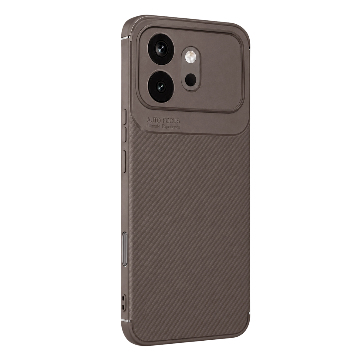 Newface Huawei Honor 600 Auto Focus Karbon Kapak - Gri — görsel 4