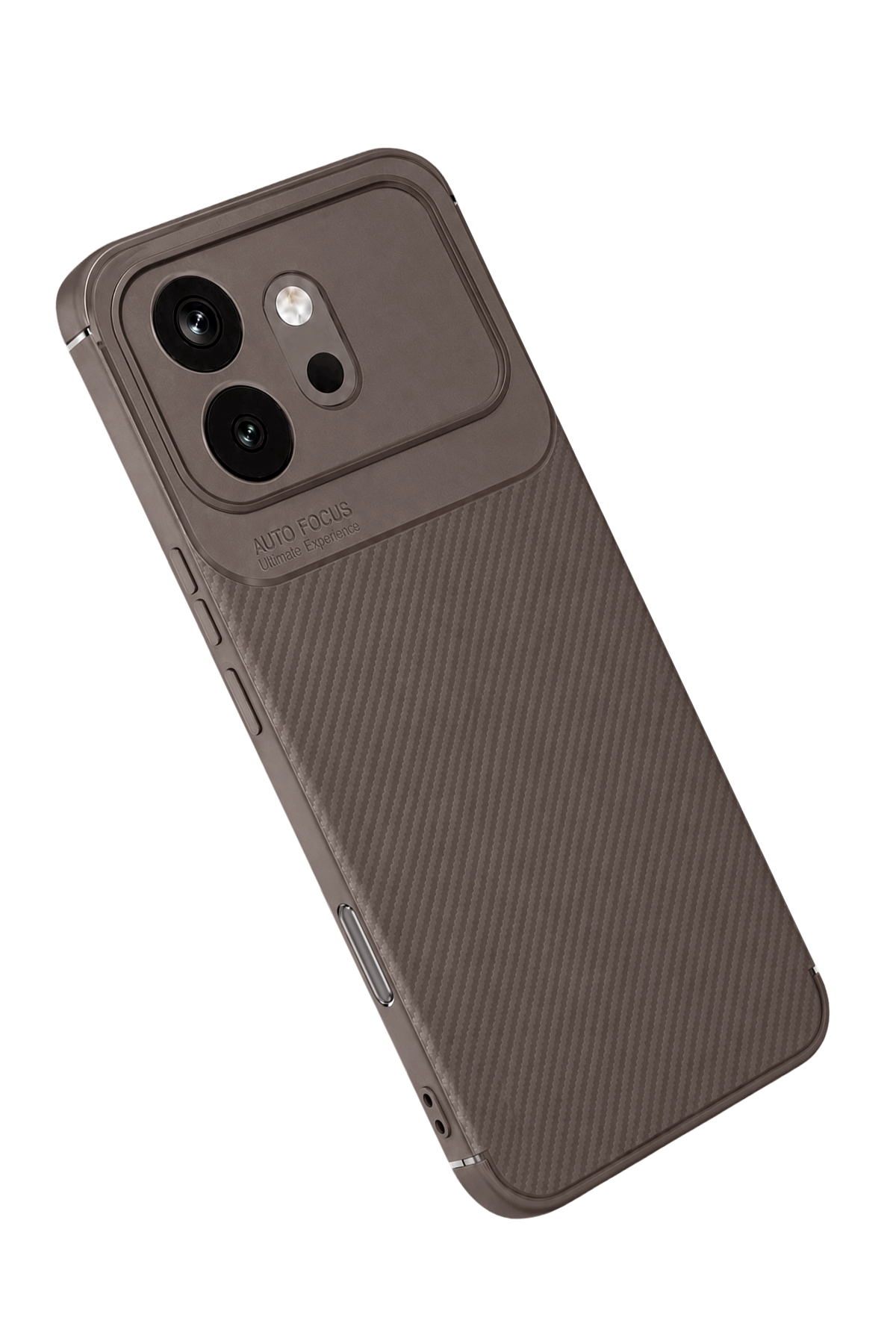 Newface Huawei Honor 600 Auto Focus Karbon Kapak - Gri — görsel 2