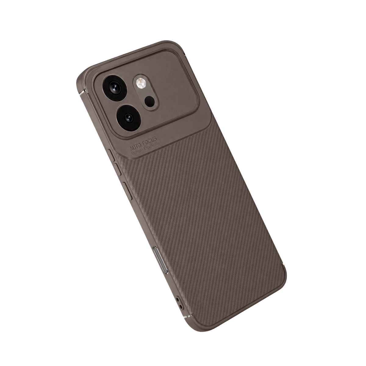 Newface Huawei Honor 600 Auto Focus Karbon Kapak - Gri — görsel 5