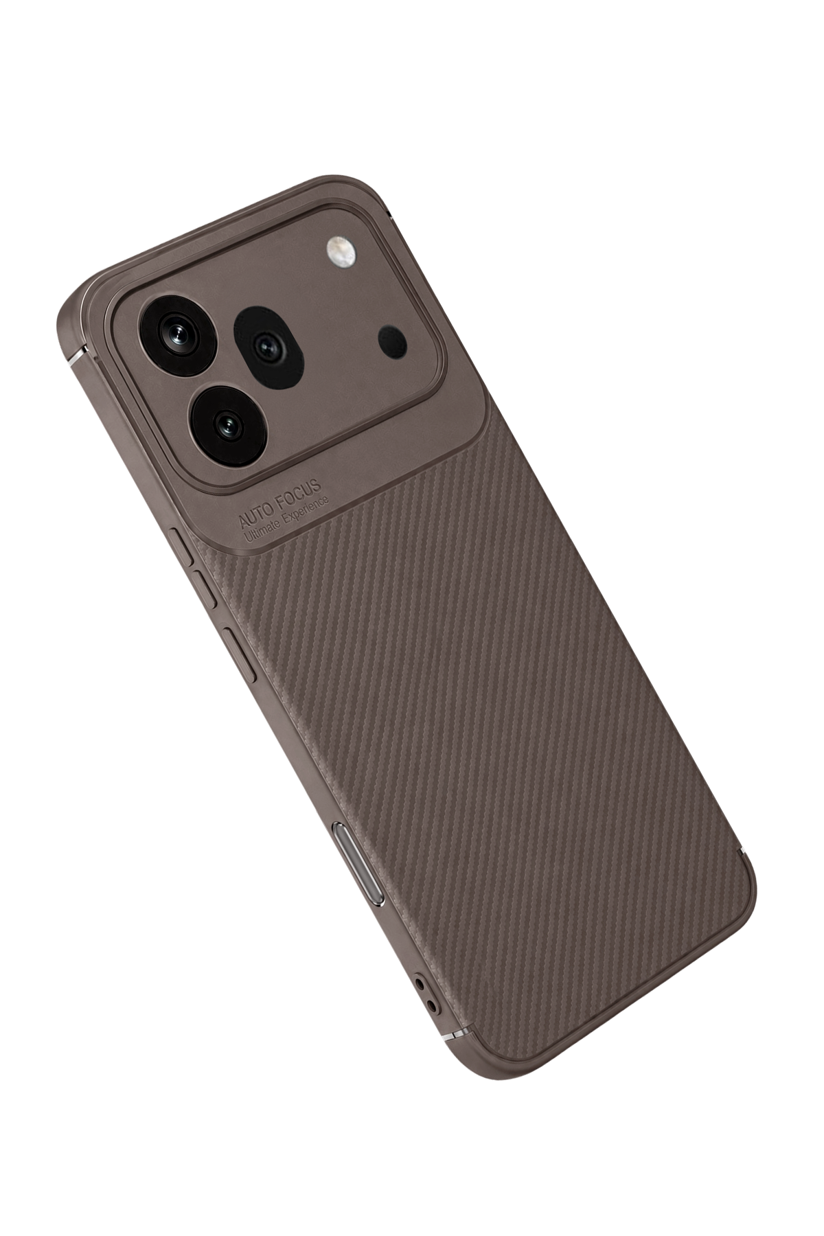 Newface Huawei Honor 600 Pro Auto Focus Karbon Kapak - Gri — görsel 2