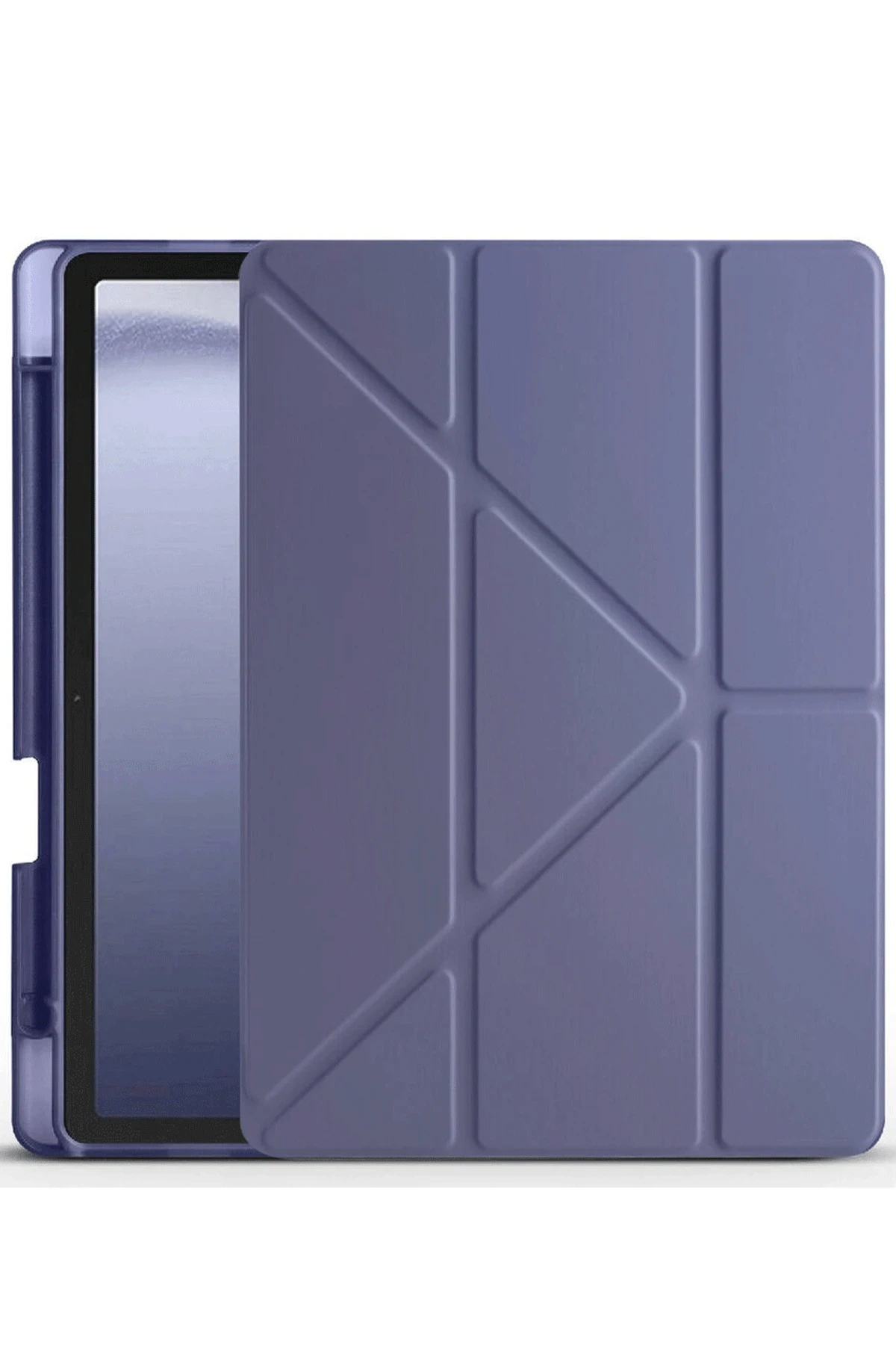 Newface Xiaomi Redmi Pad Pro 12.1 Kılıf Kalemlikli Mars Tablet Kılıfı - Lila