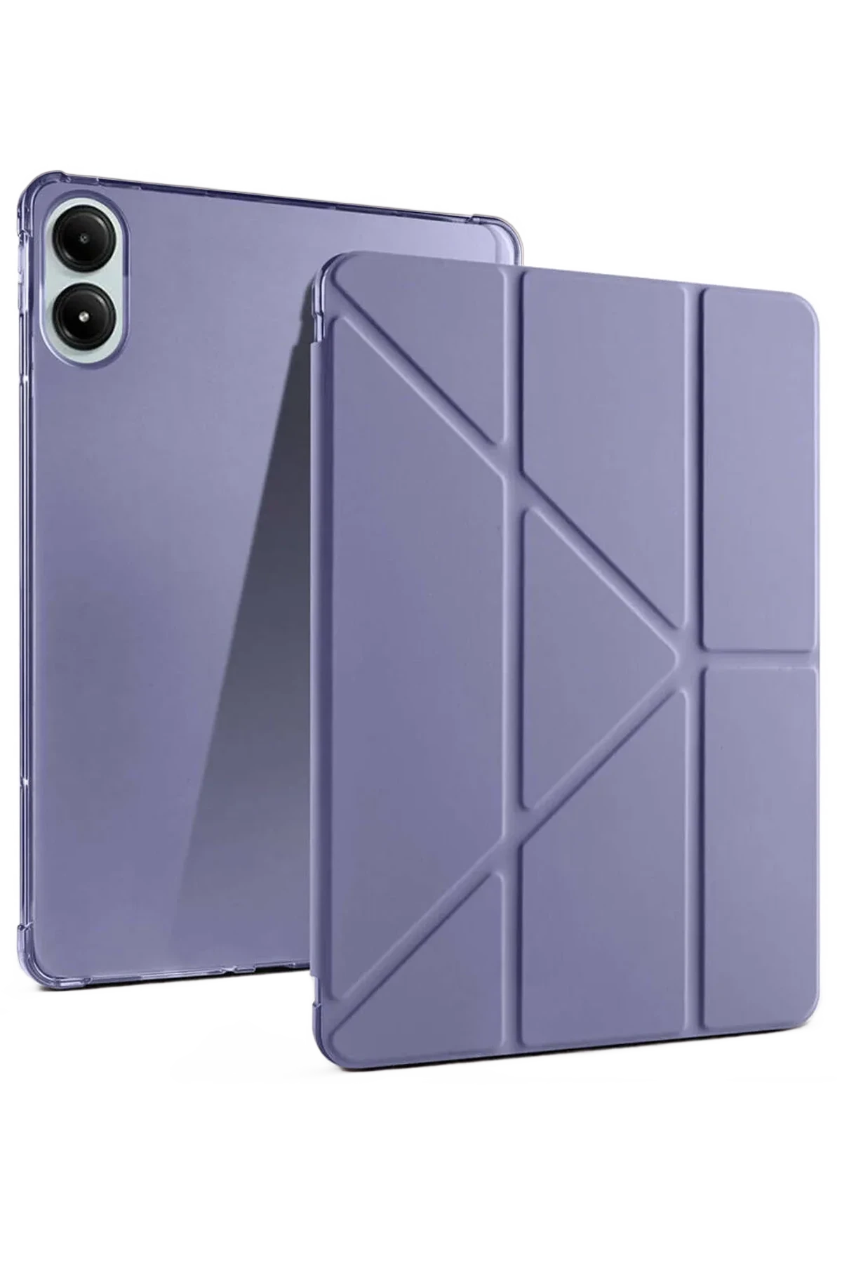 Newface Xiaomi Redmi Pad Pro 12.1 Kılıf Kalemlikli Mars Tablet Kılıfı - Açık Mor