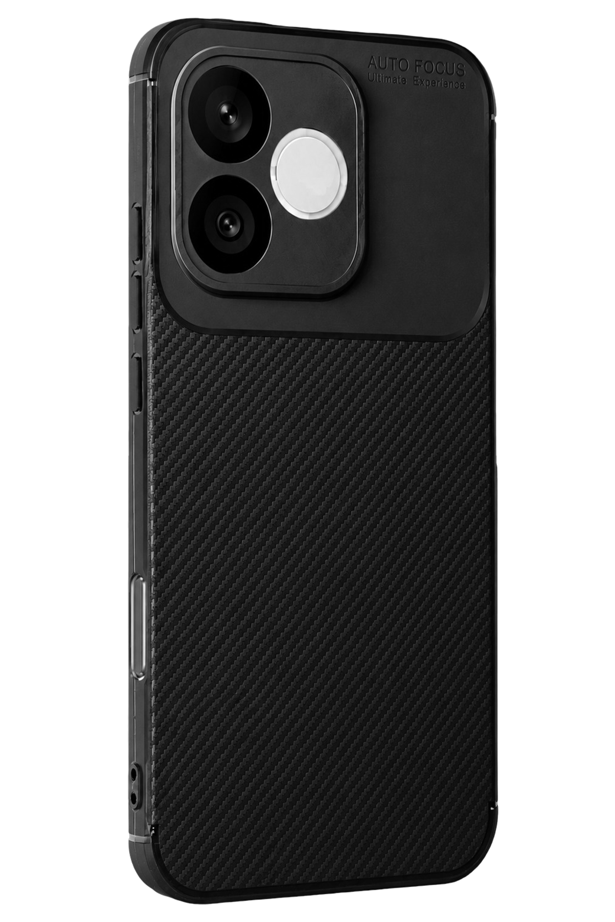Newface Huawei Honor 600 Lite Auto Focus Karbon Kapak - Siyah