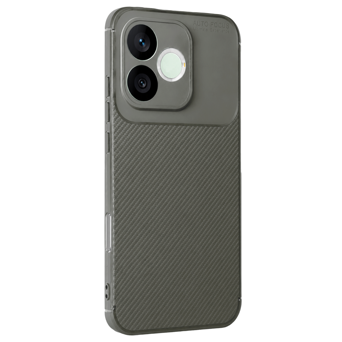 Newface Huawei Honor 600 Lite Auto Focus Karbon Kapak - Gri — görsel 4