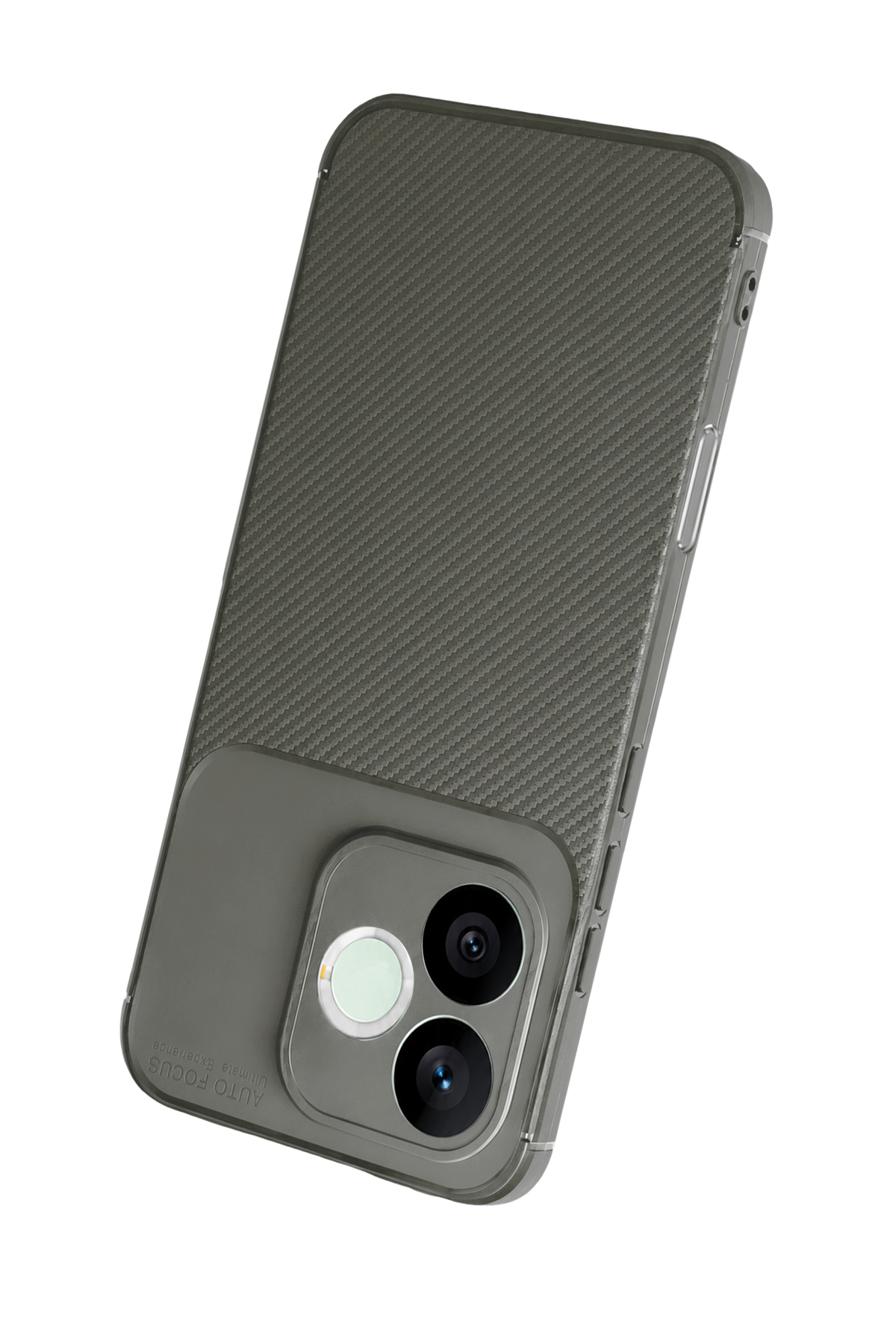 Newface Huawei Honor 600 Lite Auto Focus Karbon Kapak - Gri — görsel 3