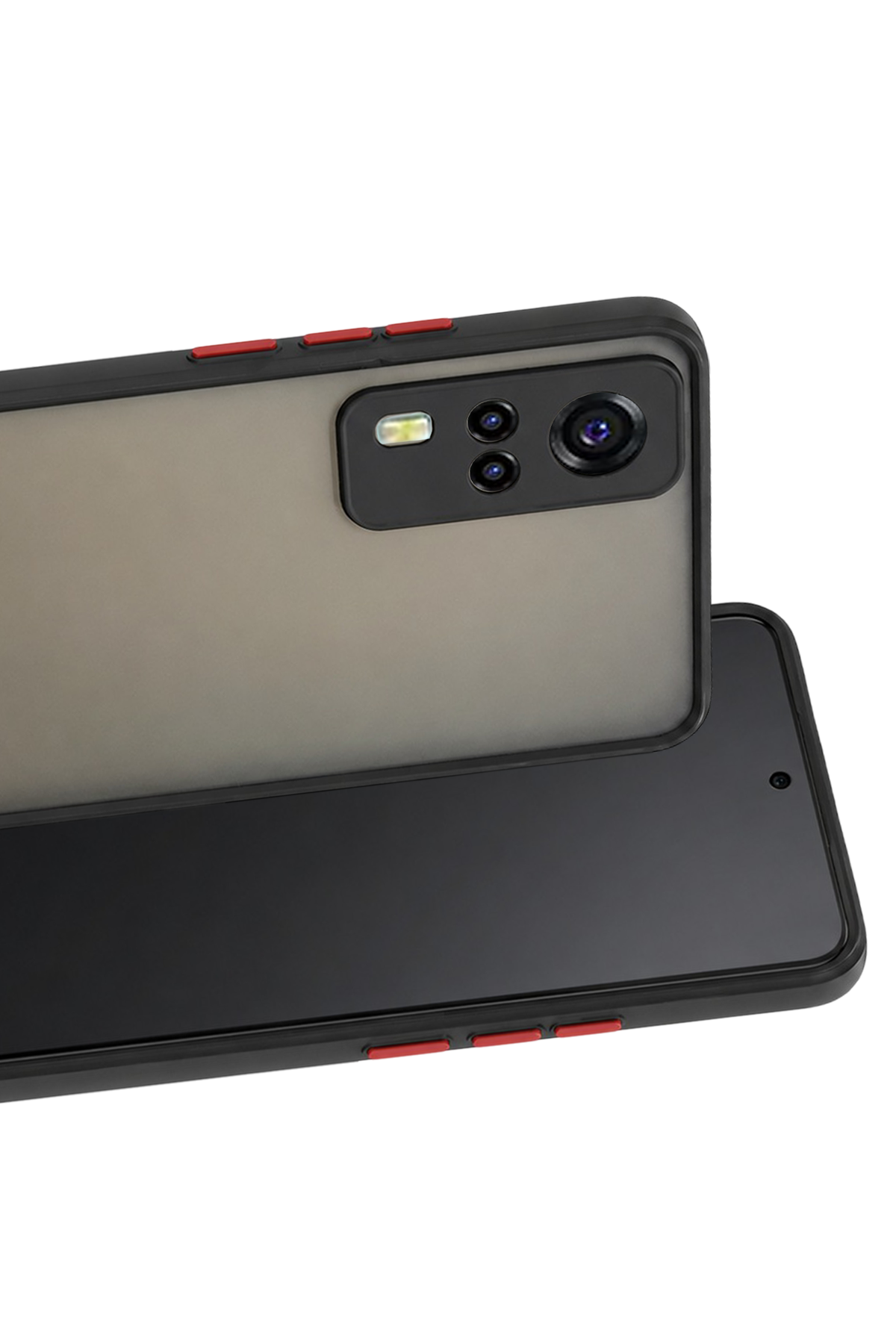 Newface Vivo Y53S Kılıf Montreal Silikon Kapak - Siyah — görsel 2