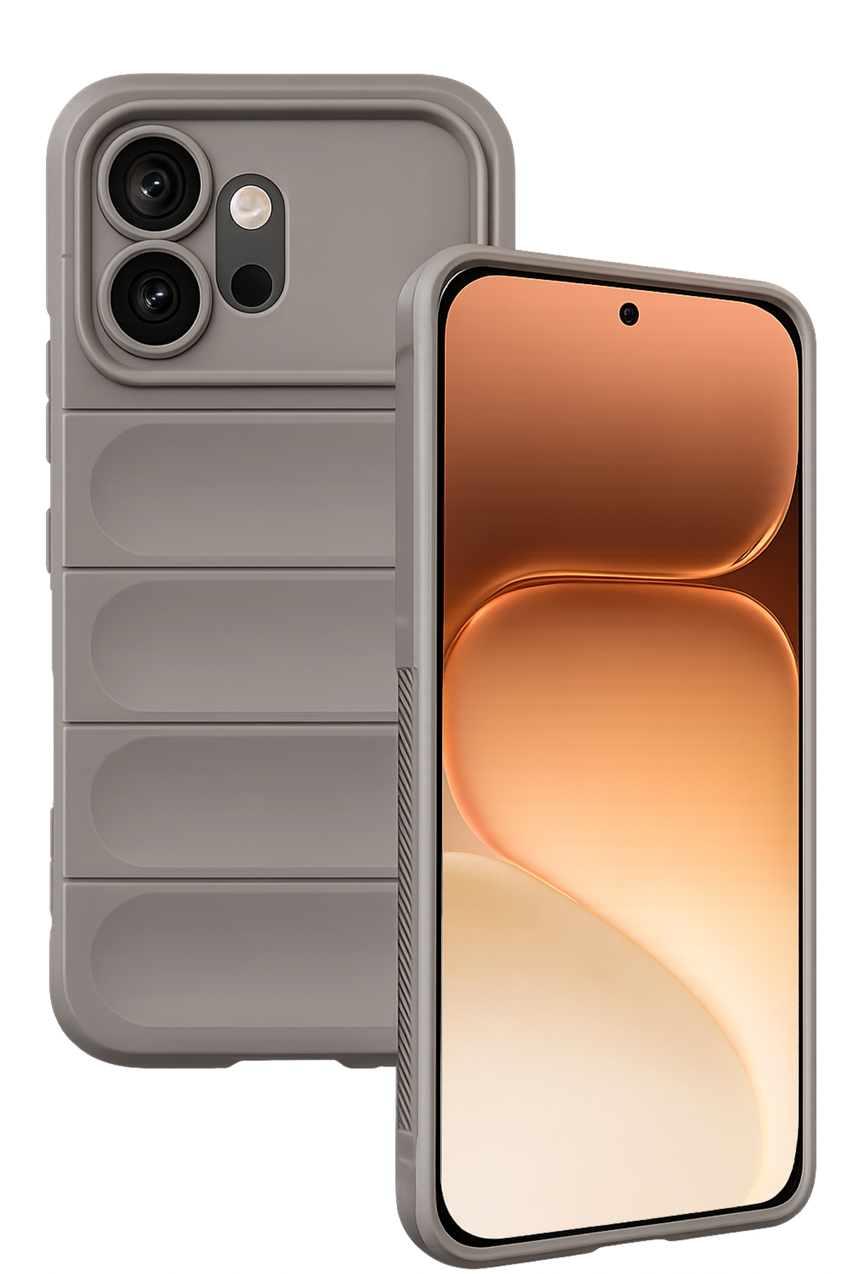 Newface Huawei Honor 600 Optimum Silikon - Gri