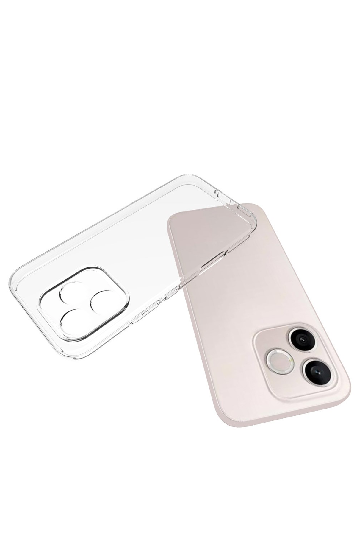 Newface Huawei Honor 600 Lite Lüx Şeffaf Silikon - Şeffaf — görsel 2
