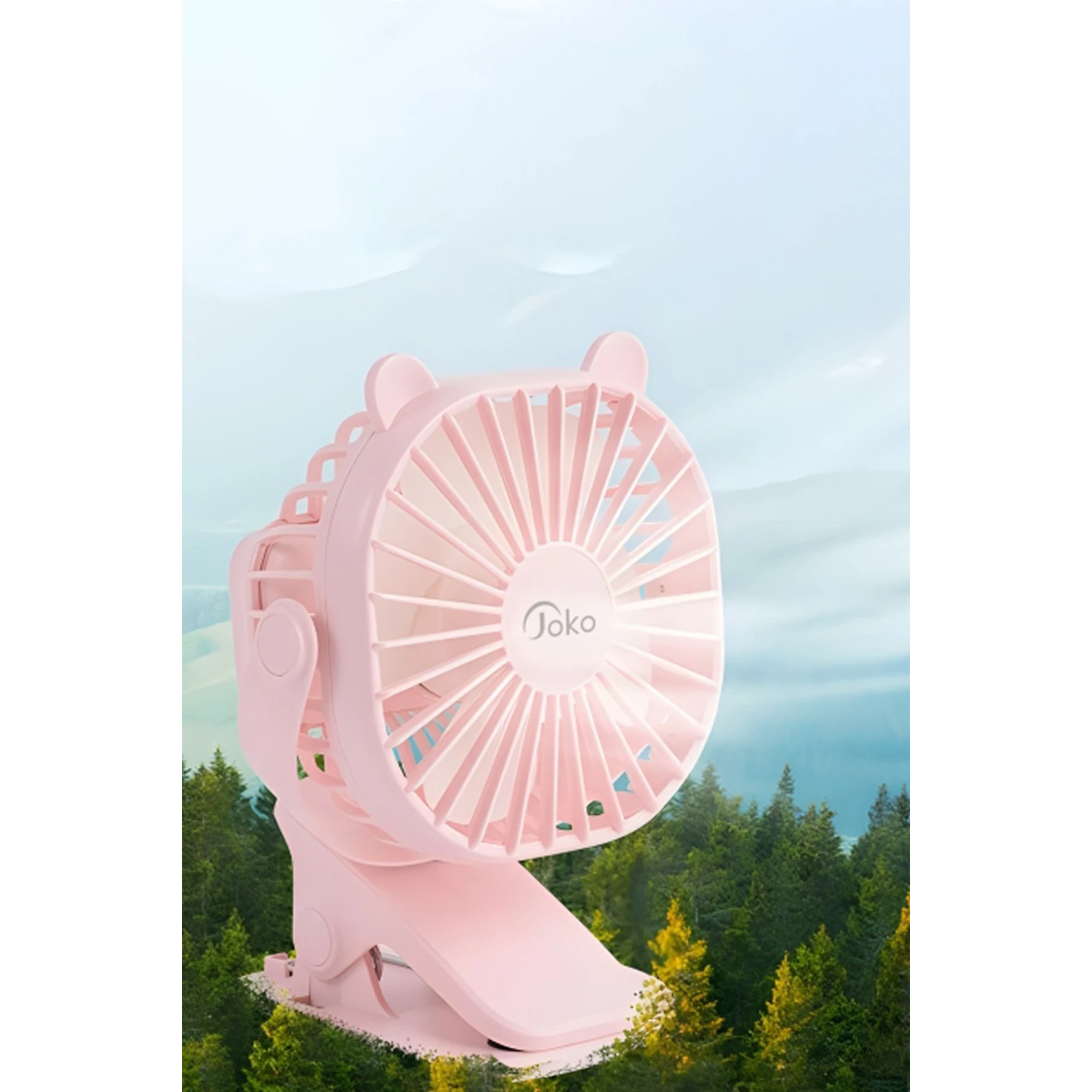 Joko JS03 Masaüstü Soğutma Fanı - Pembe — görsel 8