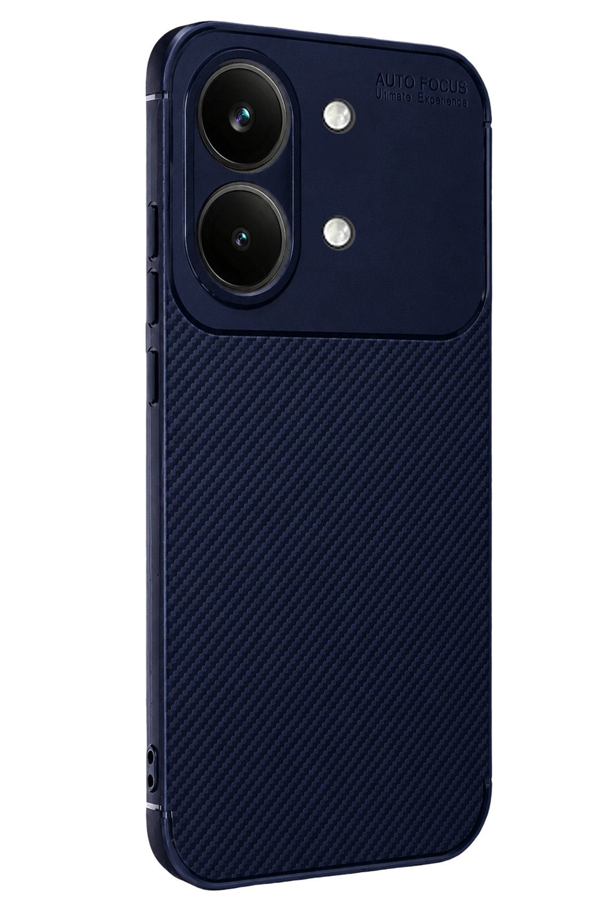 Newface Xiaomi Poco X8 Pro Max Auto Focus Karbon Kapak - Lacivert