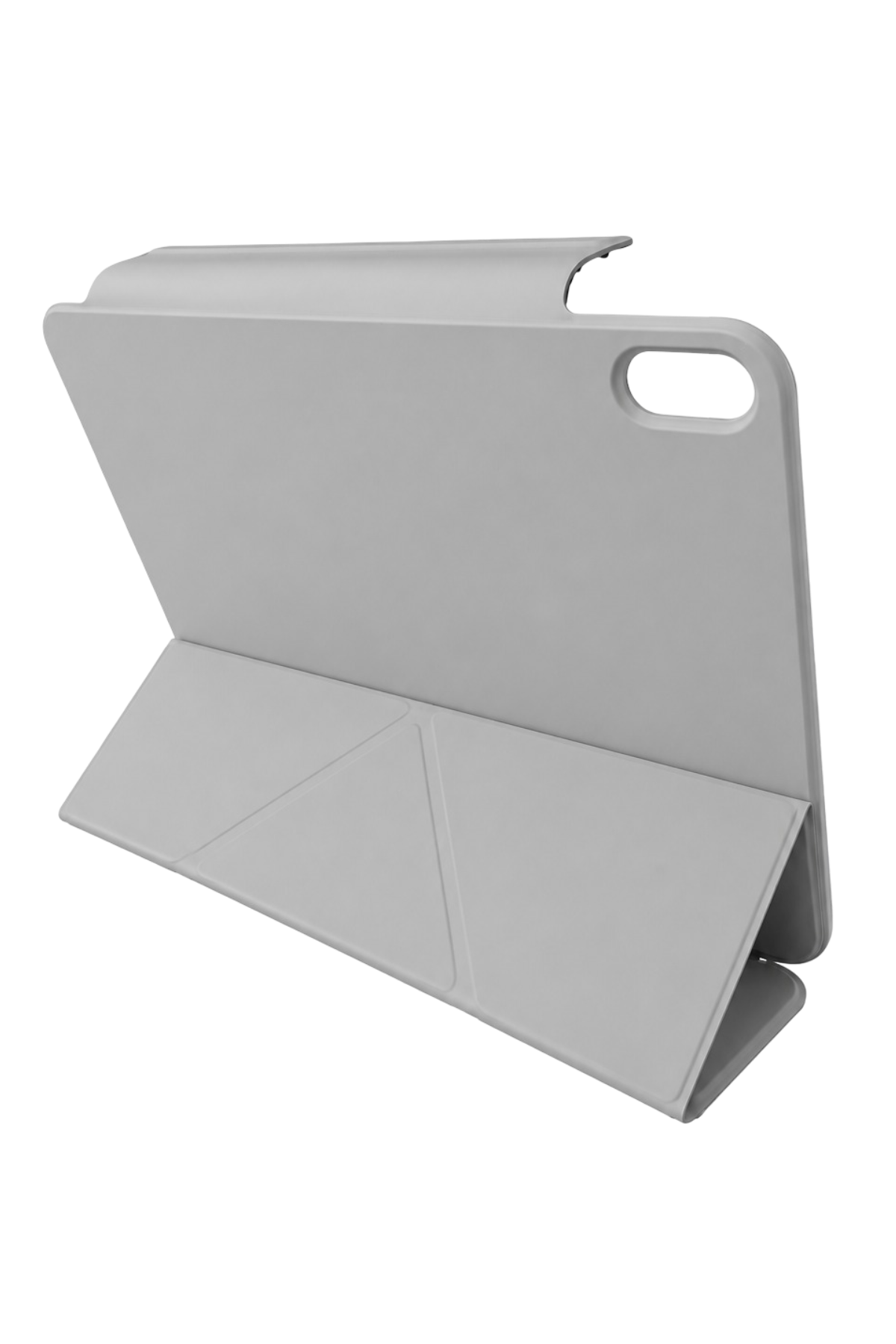 Newface Apple iPad 2025 10.9 10.Nesil (A16) Edz Manyetik Standlı Tablet Kılıfı - Gri — görsel 2