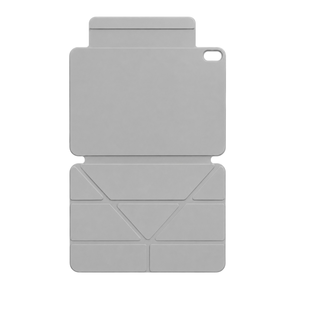 Newface Apple iPad 2025 10.9 10.Nesil (A16) Edz Manyetik Standlı Tablet Kılıfı - Gri — görsel 12