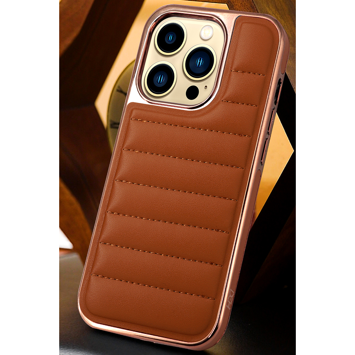 HDD Apple iPhone 13 HBC-123 Puffy Kapak - Siyah