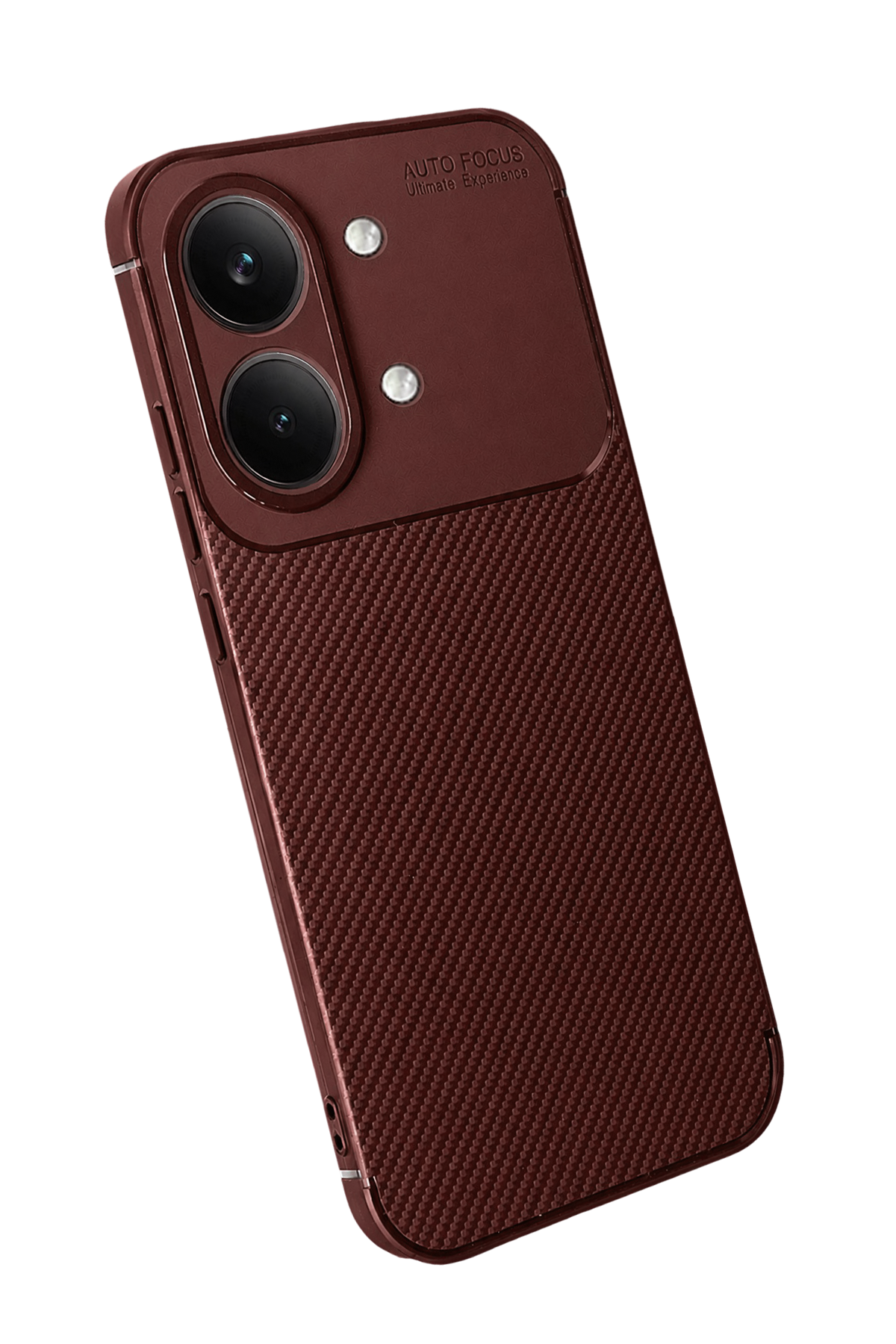 Newface Xiaomi Poco X8 Pro Max Auto Focus Karbon Kapak - Bordo — görsel 2