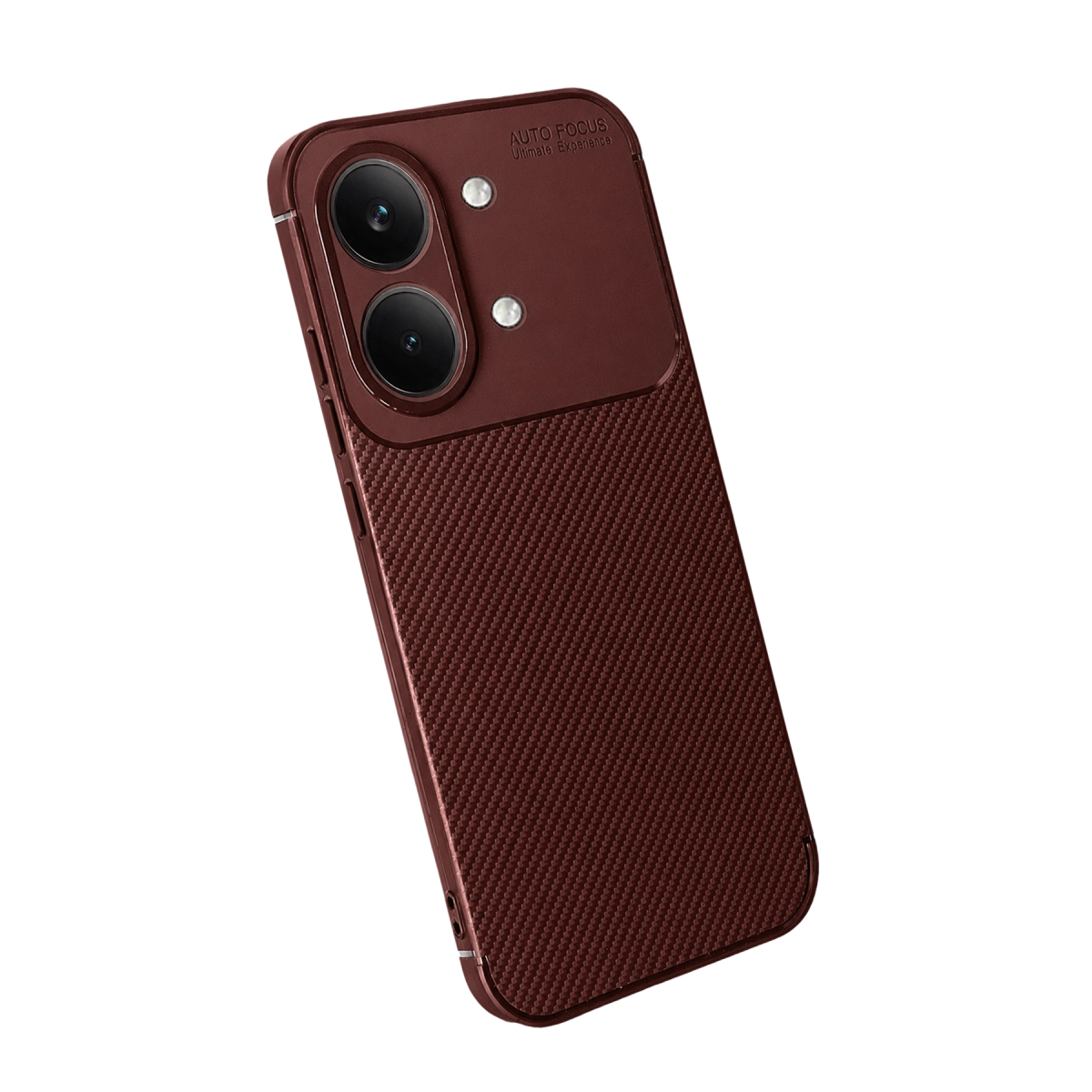 Newface Xiaomi Poco X8 Pro Max Auto Focus Karbon Kapak - Bordo — görsel 8