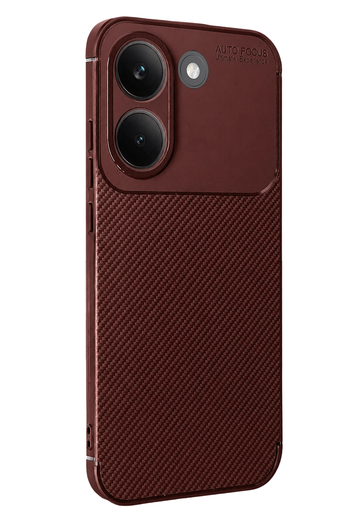 Newface Xiaomi Poco X8 Pro Auto Focus Karbon Kapak - Bordo