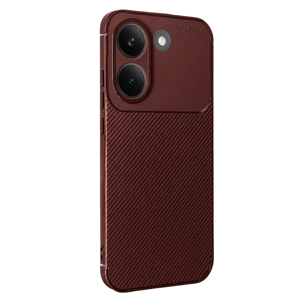 Newface Xiaomi Poco X8 Pro Auto Focus Karbon Kapak - Bordo — görsel 4
