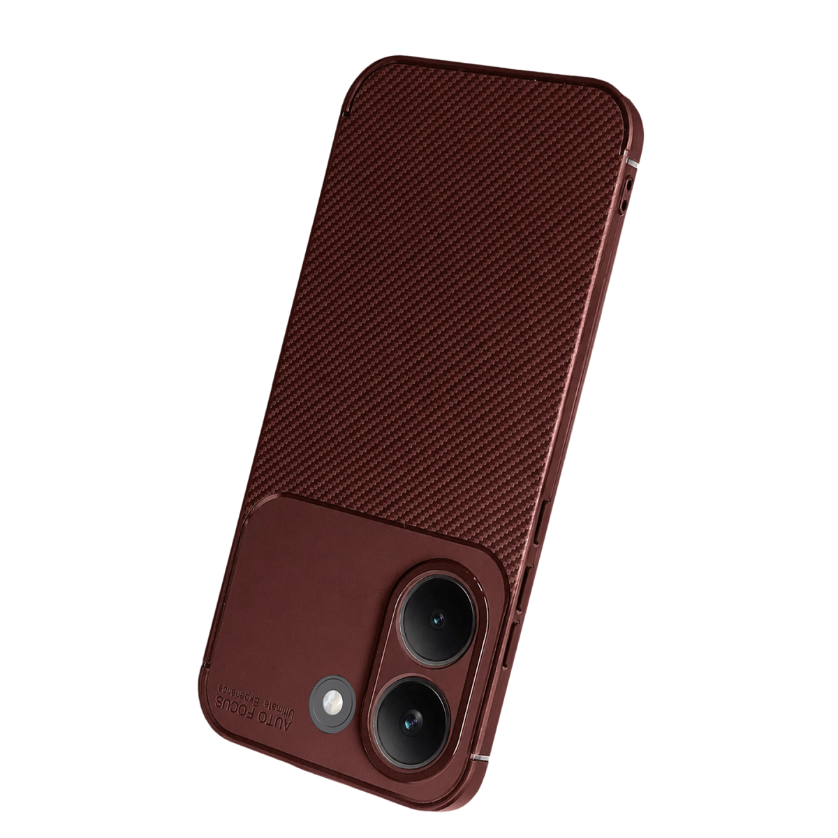 Newface Xiaomi Poco X8 Pro Auto Focus Karbon Kapak - Bordo — görsel 6