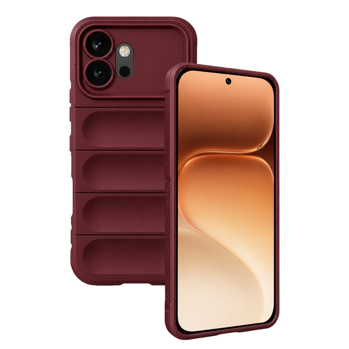 Newface Huawei Honor 600 Optimum Silikon - Bordo — görsel 2